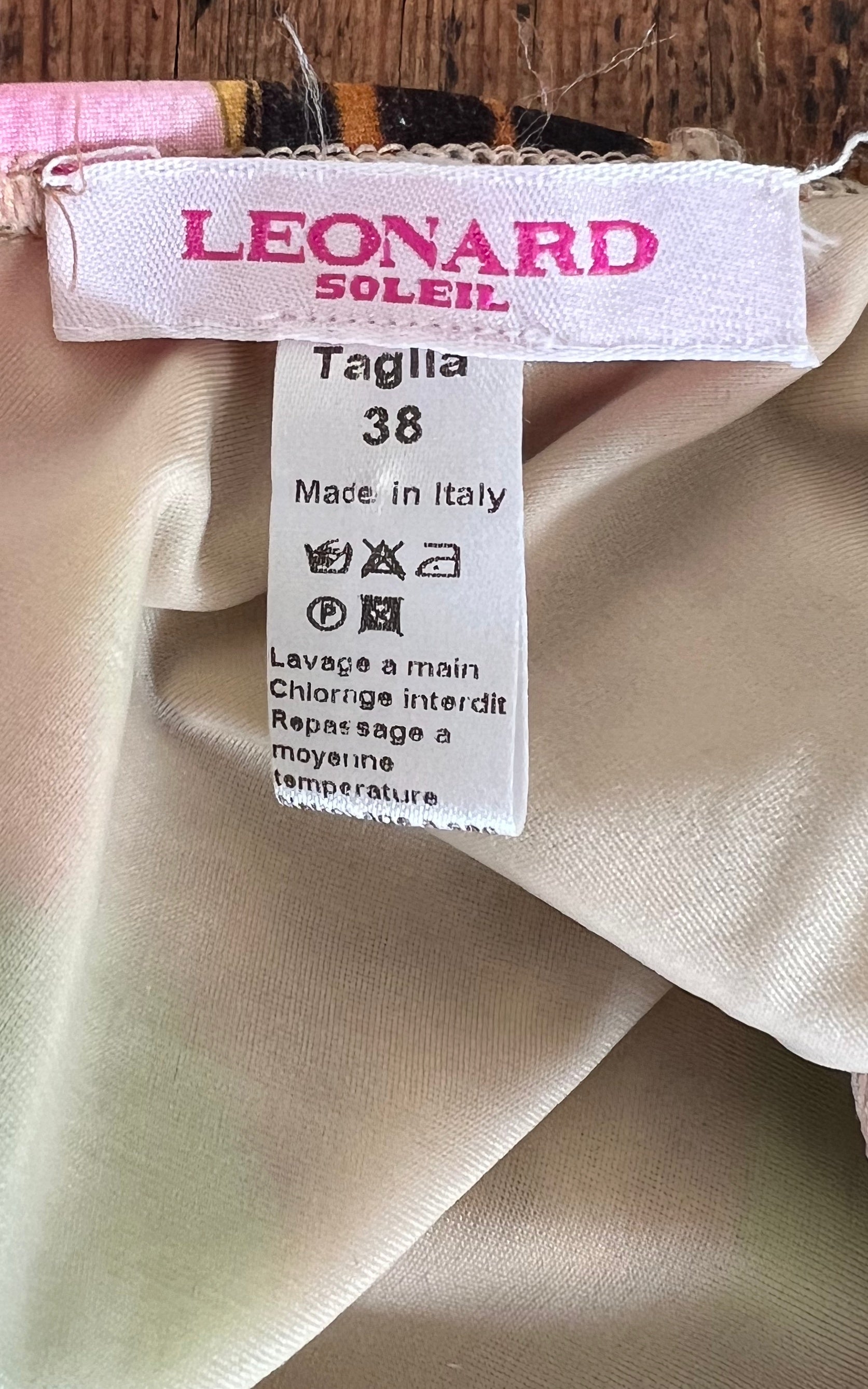 Costume da bagno vintage Leonard Paris Soleil
