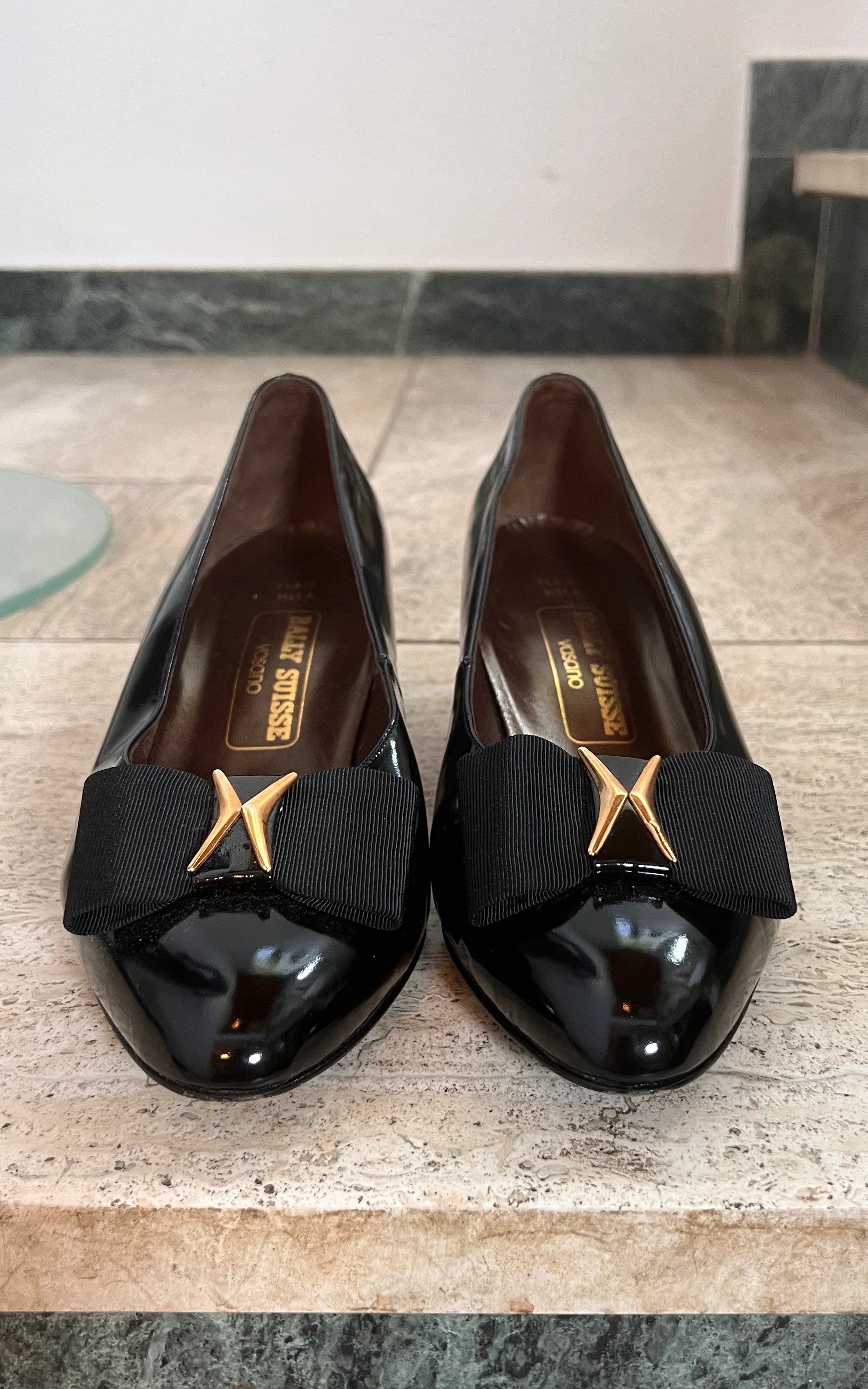 Scarpe vintage Bally in vernice 39,5