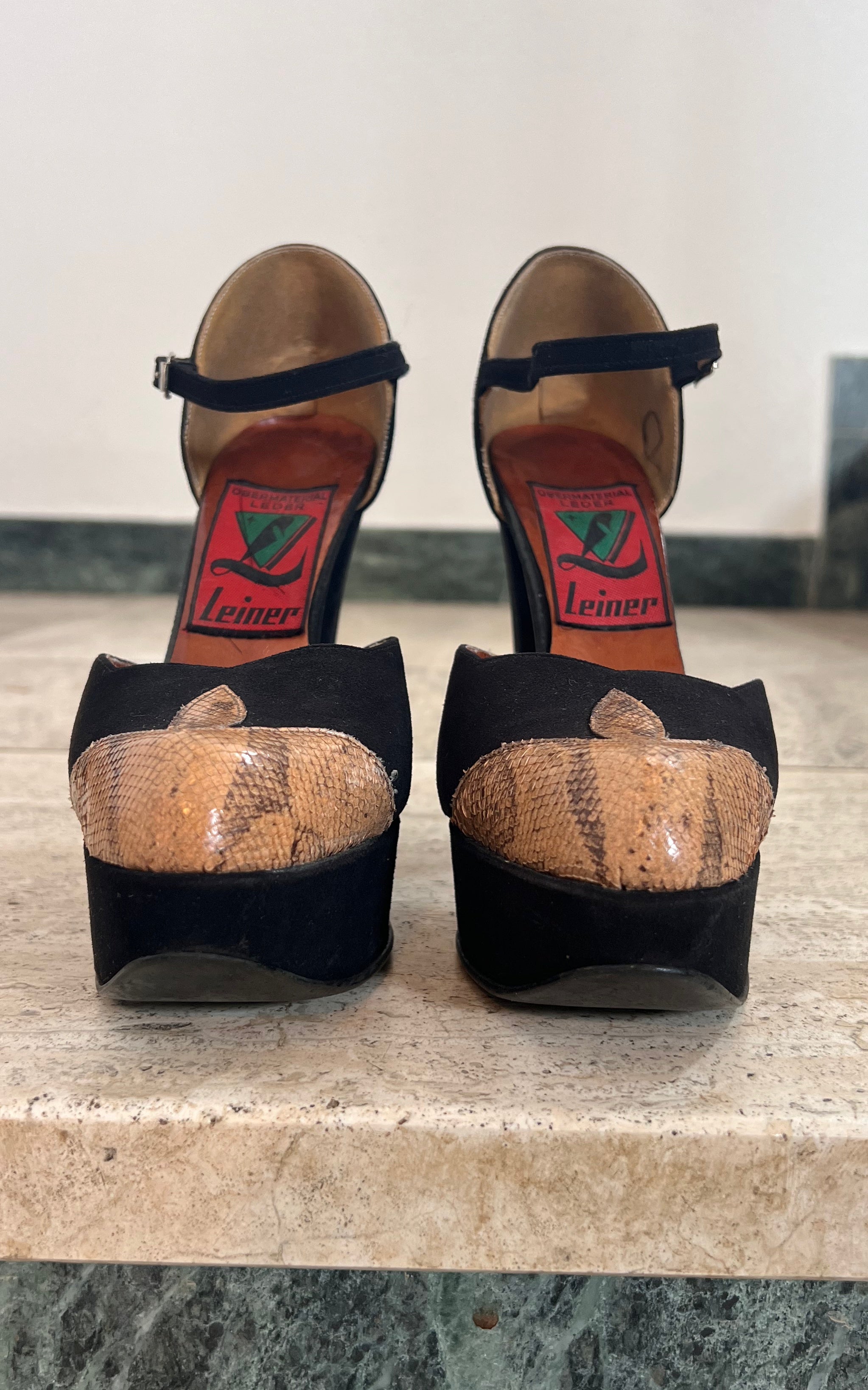 Tacchi a spillo vintage anni '70 36