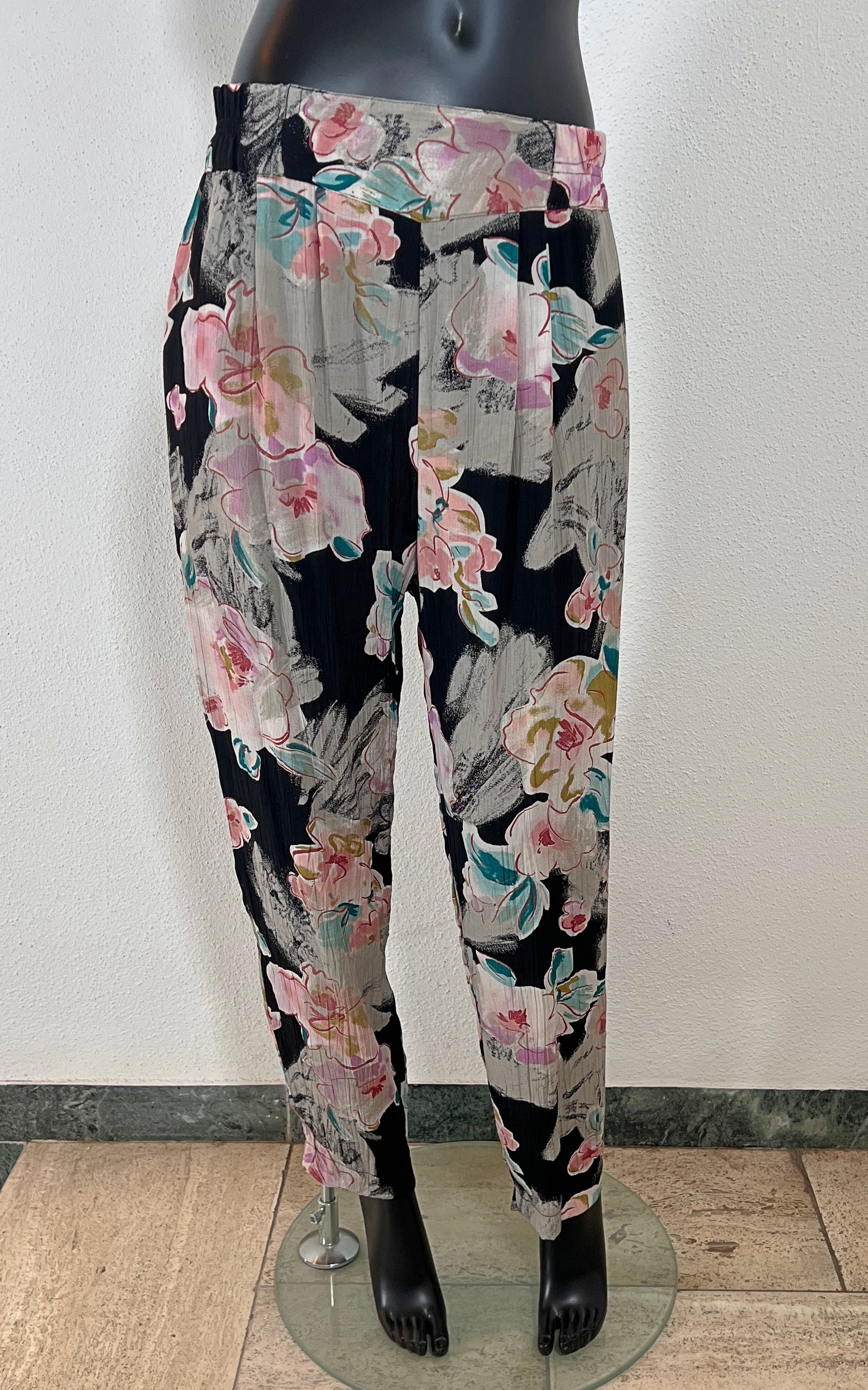 Pantaloni vintage a fiori anni '90