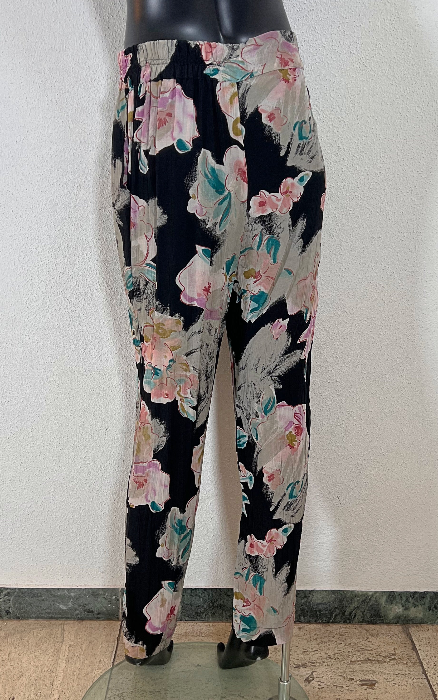 Pantaloni vintage a fiori anni '90