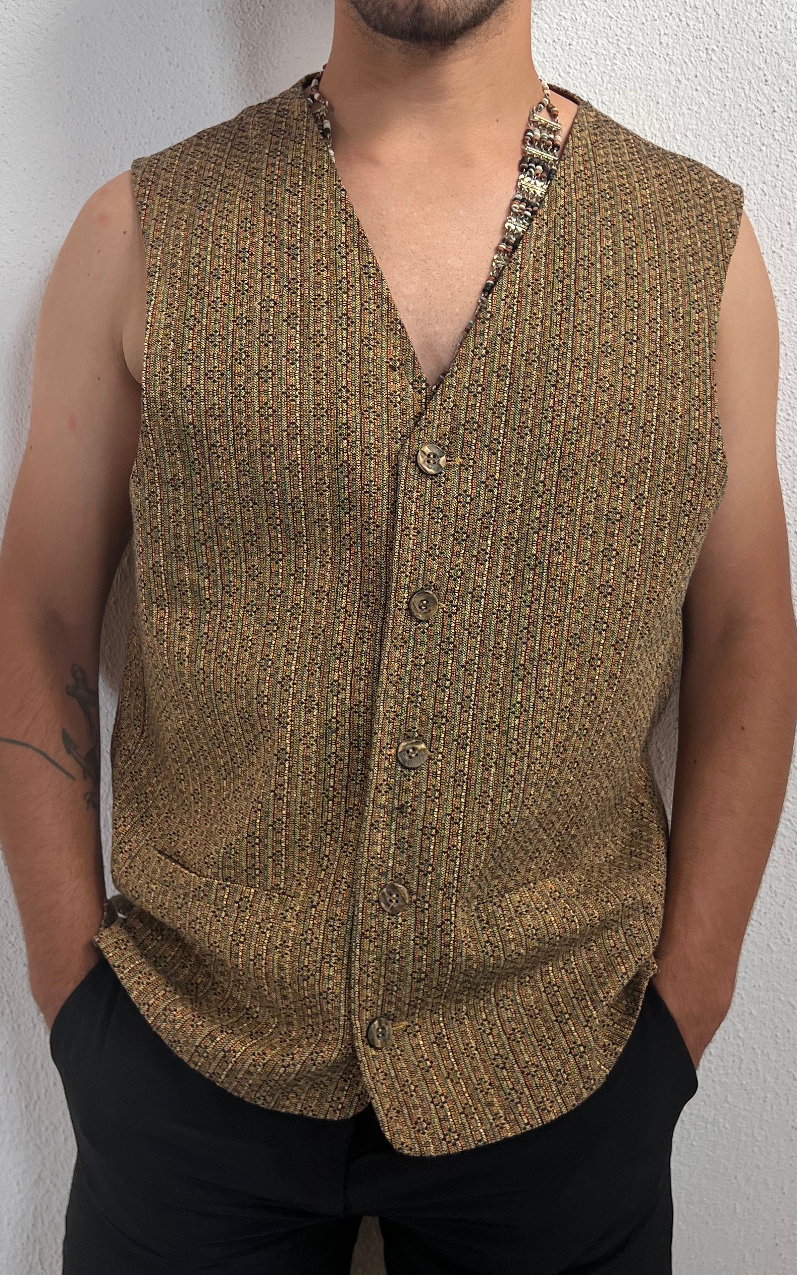 Gilet vintage da uomo anni '90