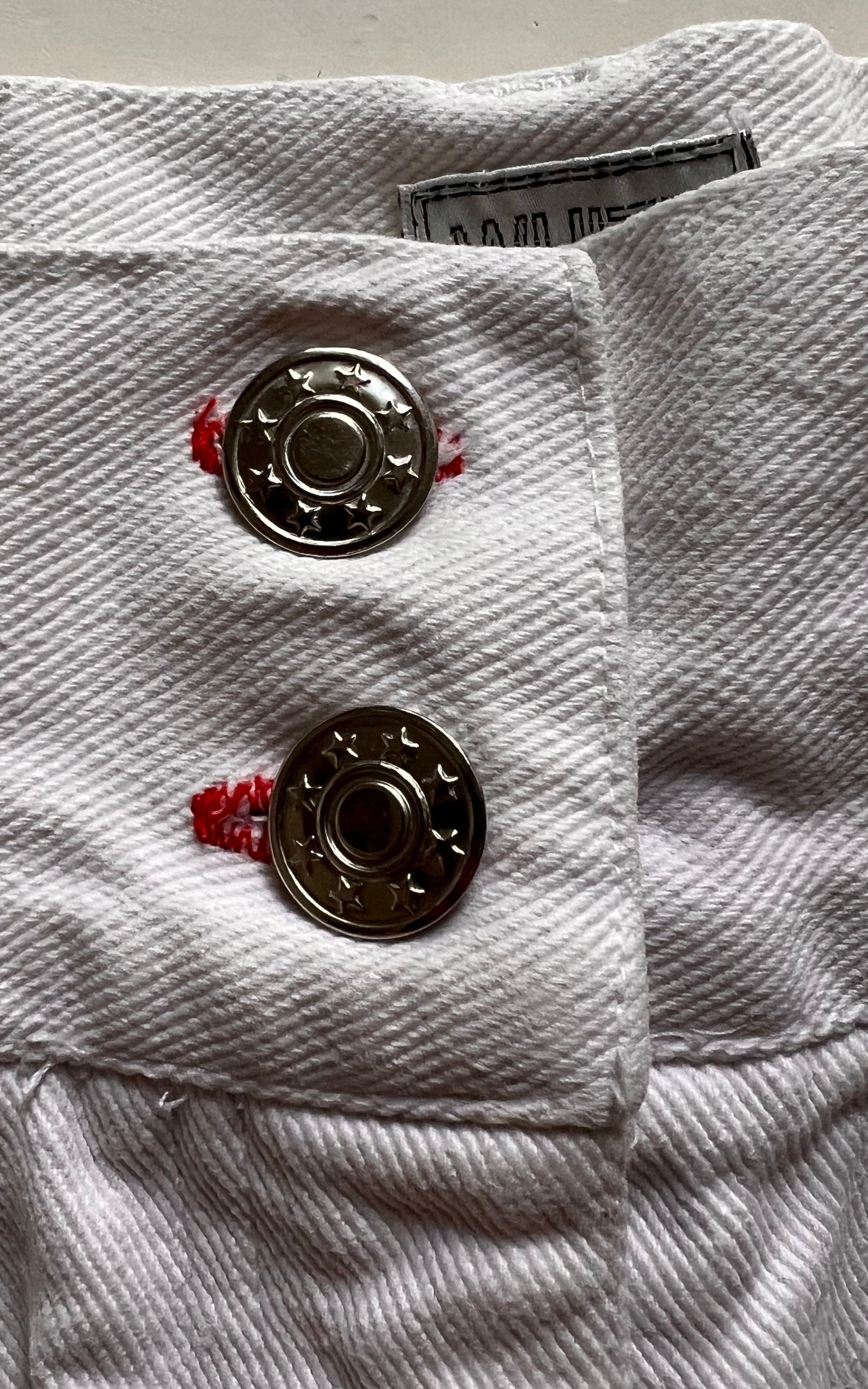 Pantaloncini vintage a vita alta
