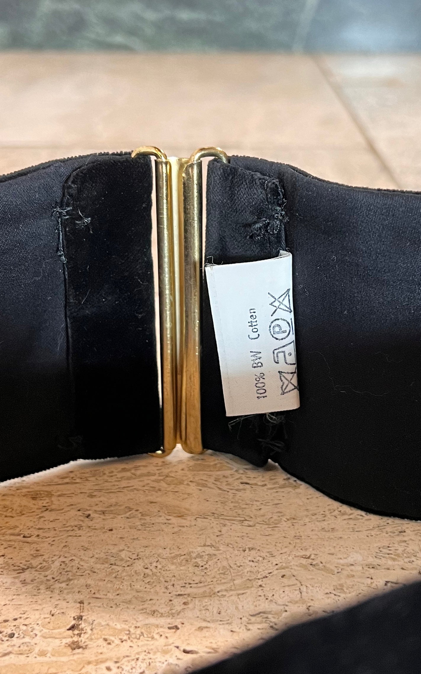 Cintura vintage in velluto Helene Strasser