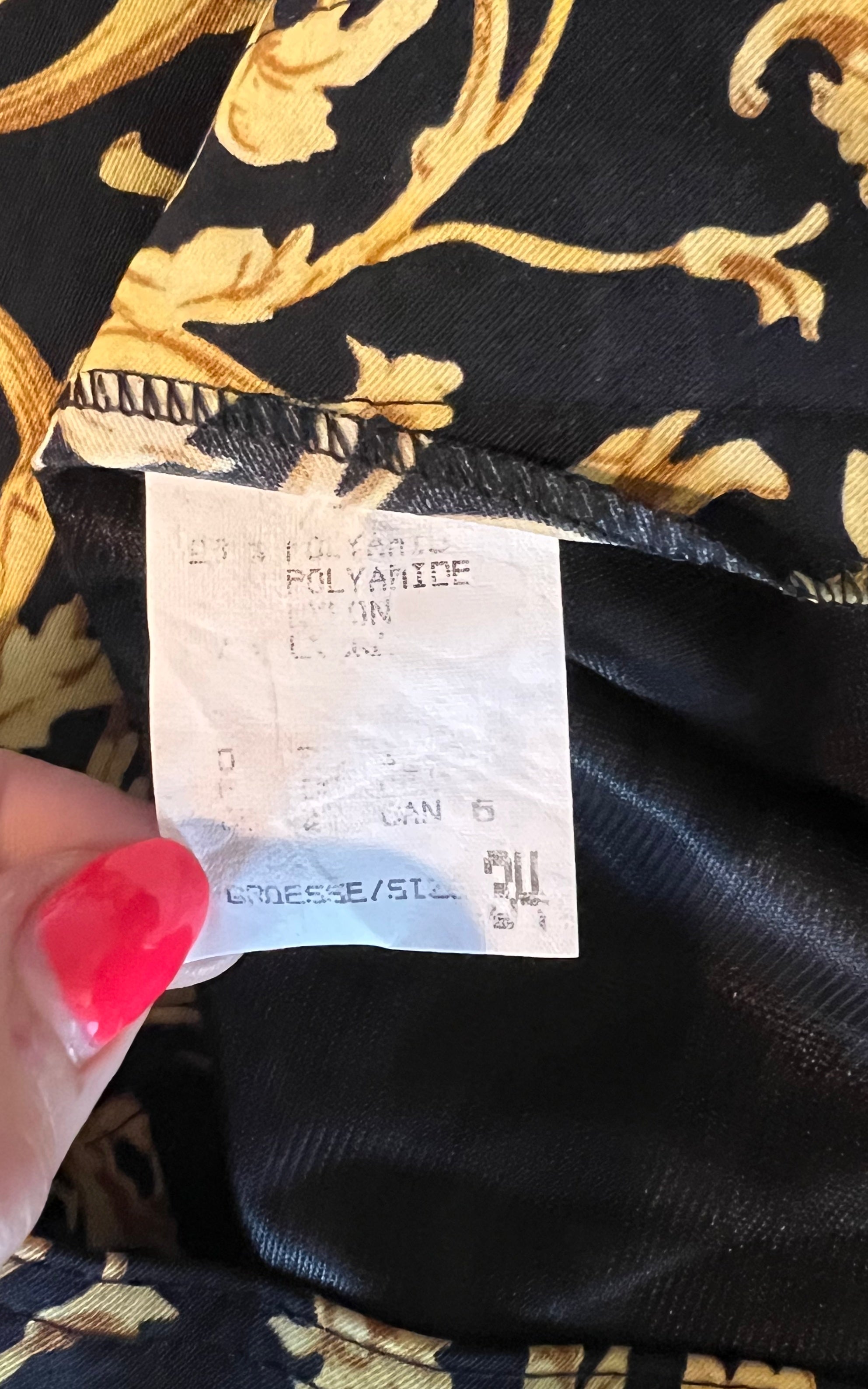 Gonna elasticizzata vintage anni '90