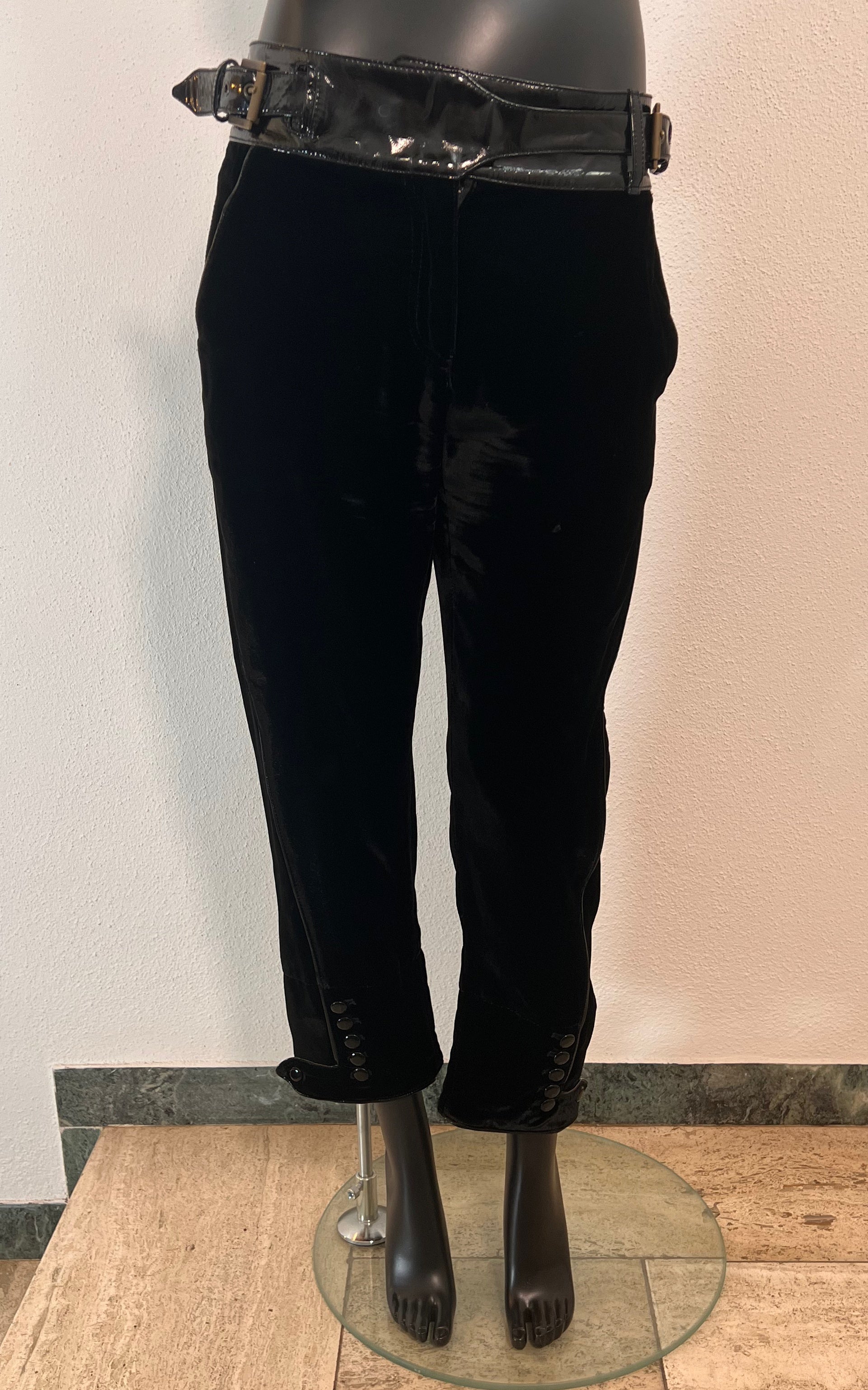 Pantaloni vintage in velluto Roberto Cavalli