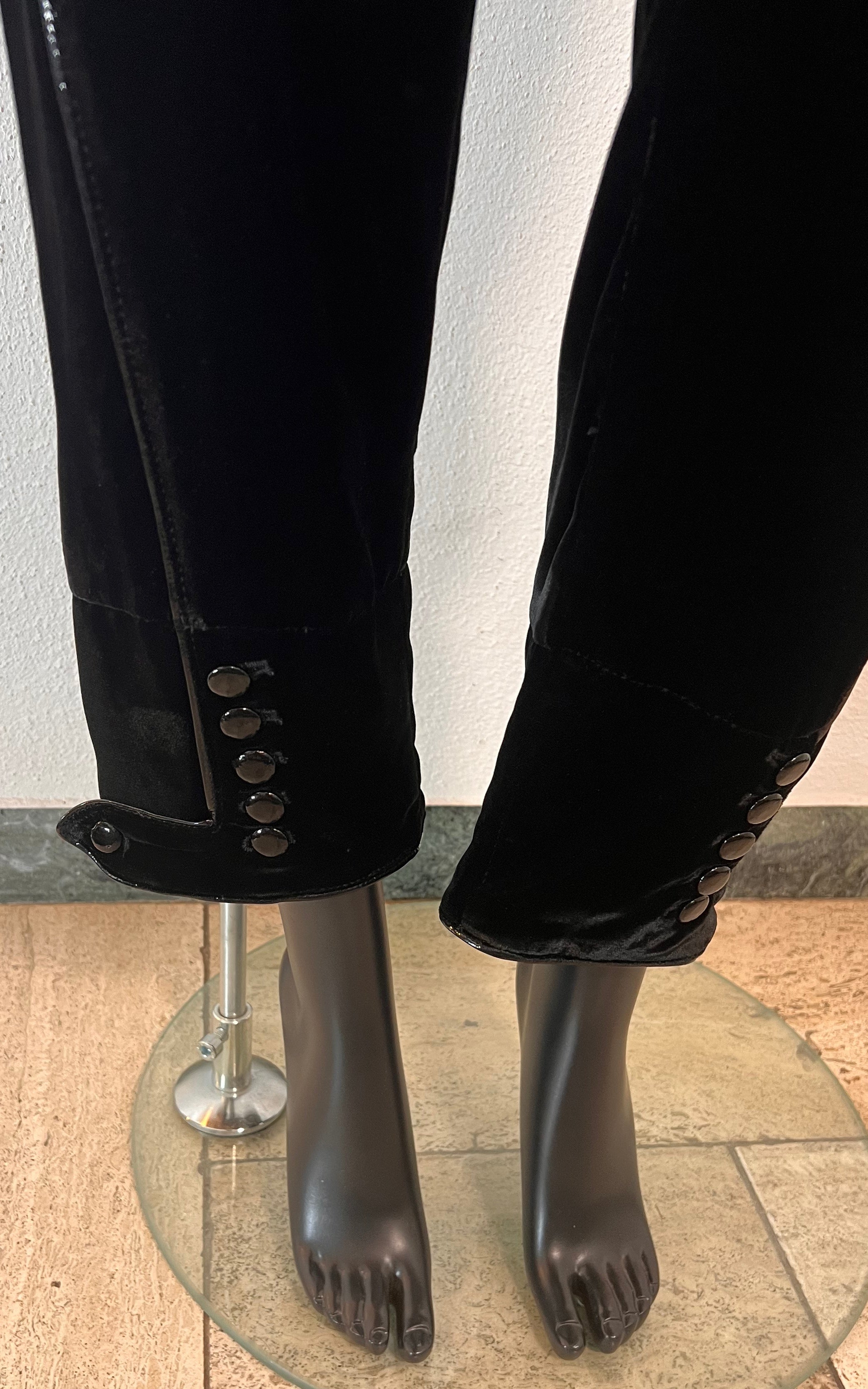 Pantaloni vintage in velluto Roberto Cavalli