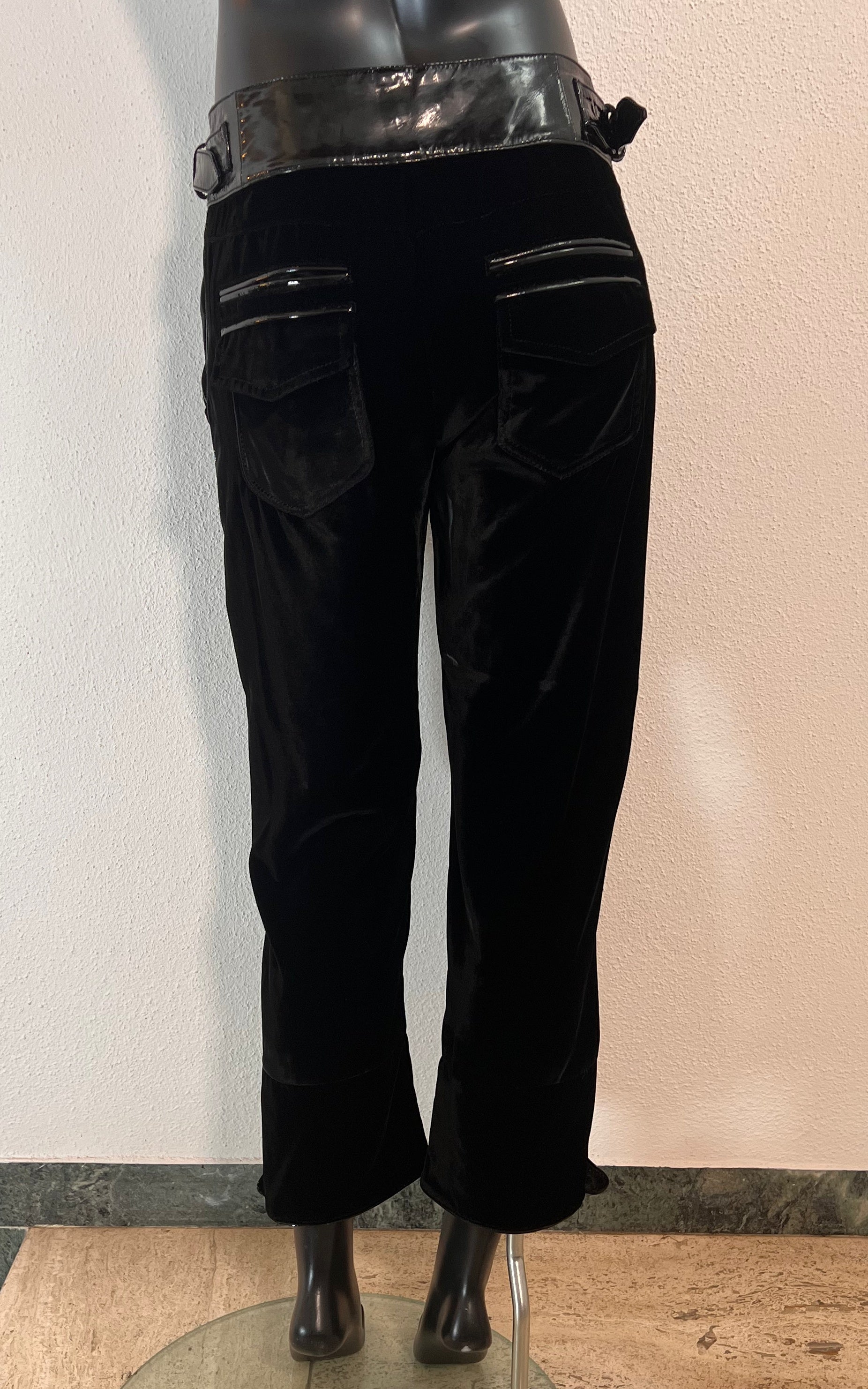 Pantaloni vintage in velluto Roberto Cavalli