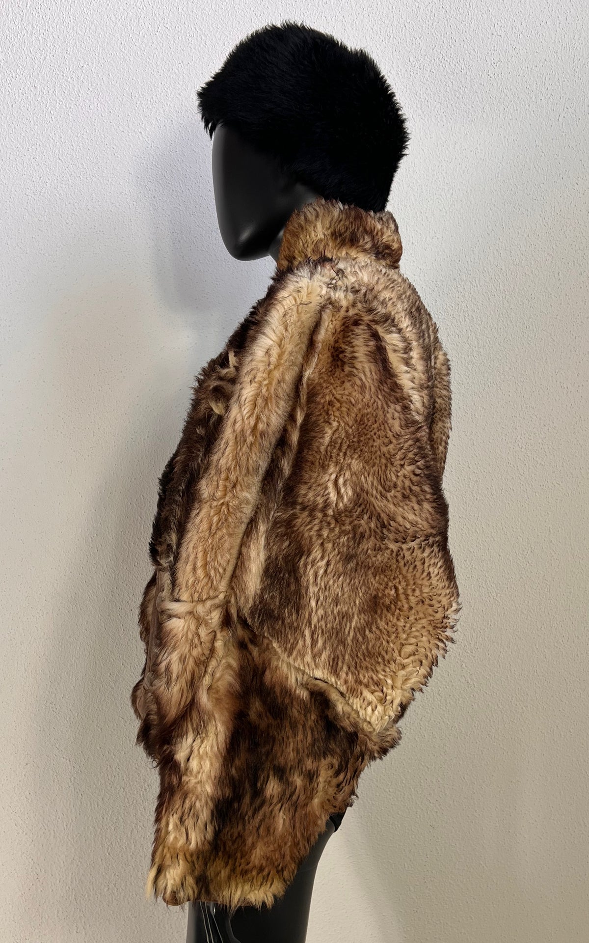 Reworked Curly Lamb Shearling Jacket