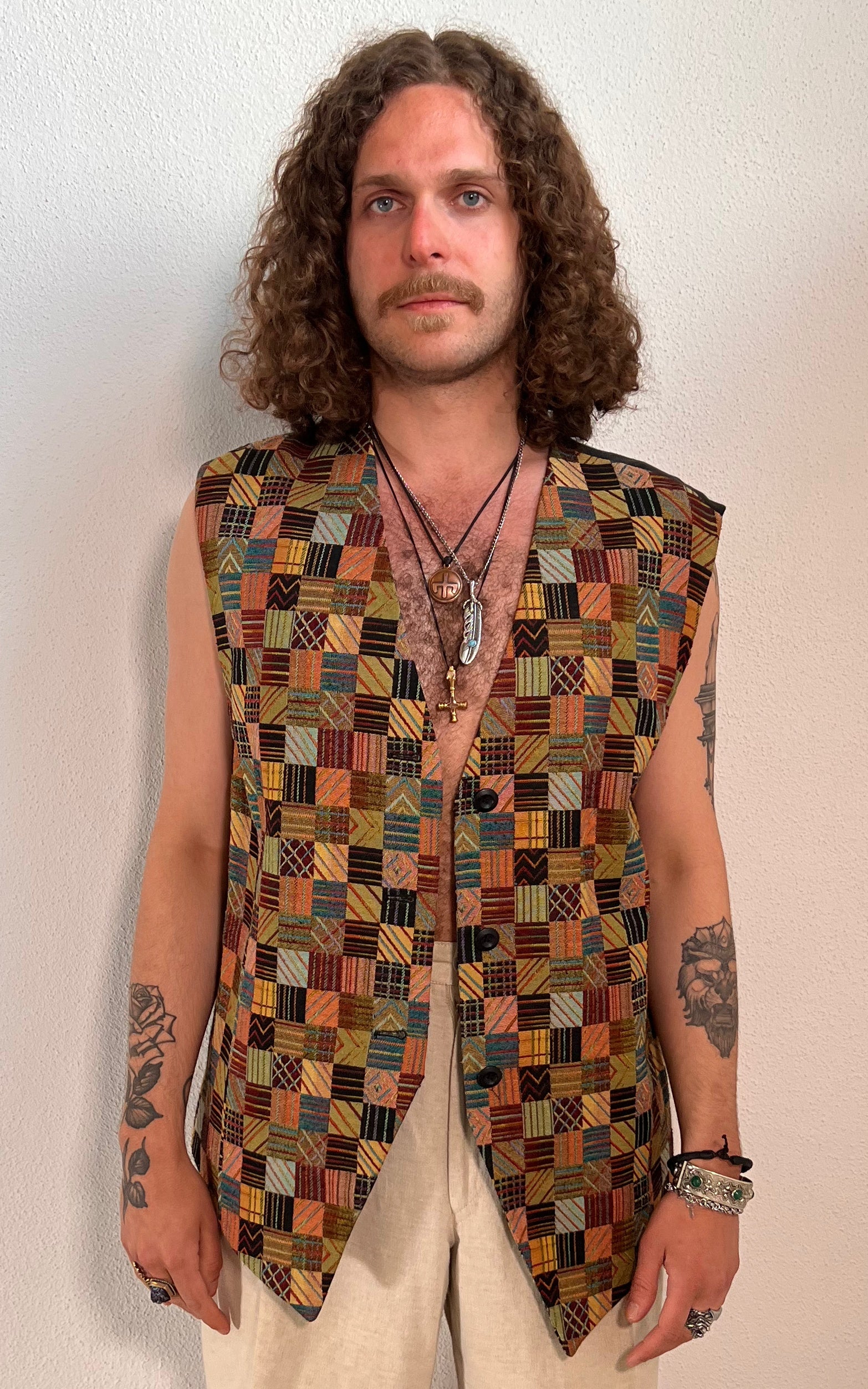 Gilet vintage da uomo anni '90