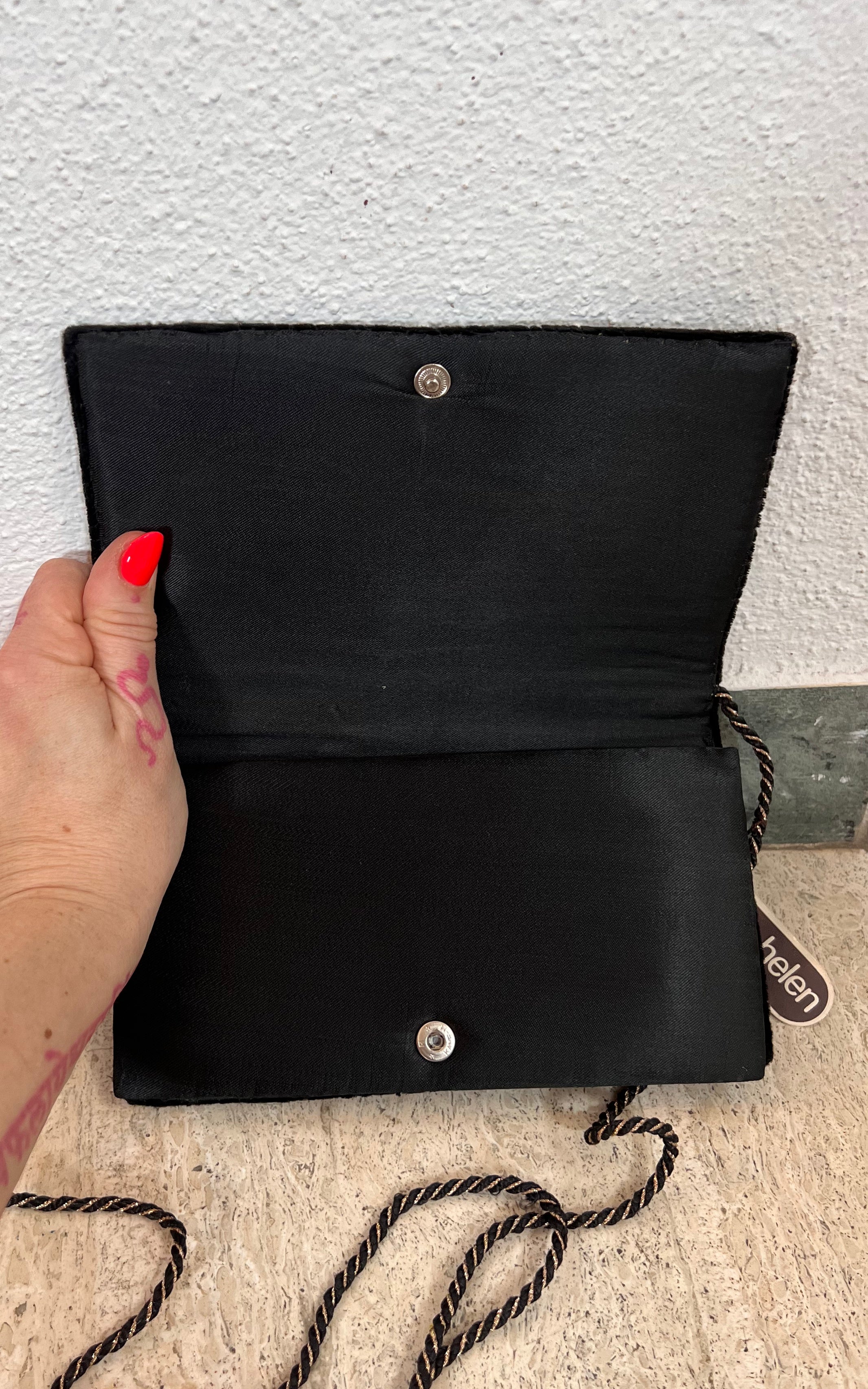 Borsa da sera vintage in velluto