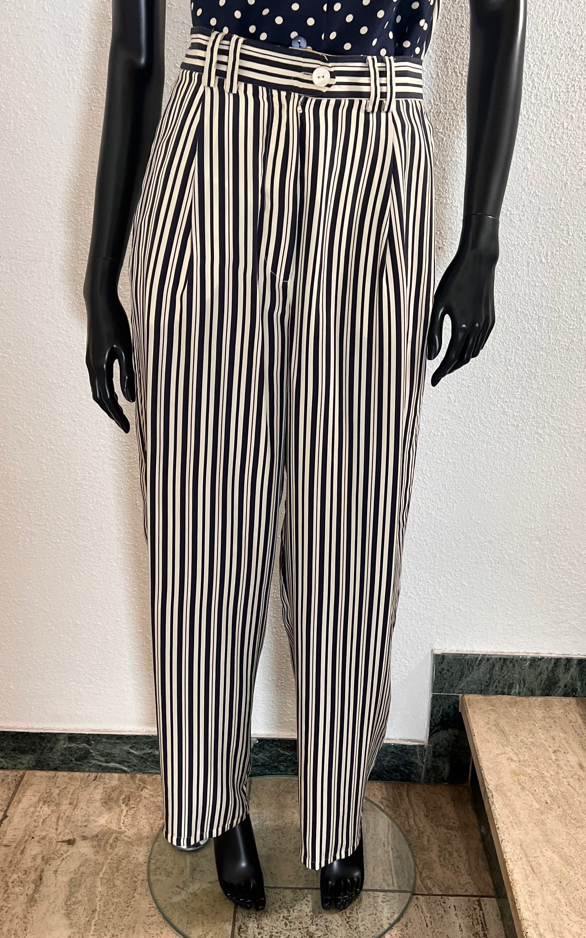 Completo vintage in seta Zapa anni '90 in 2 pezzi