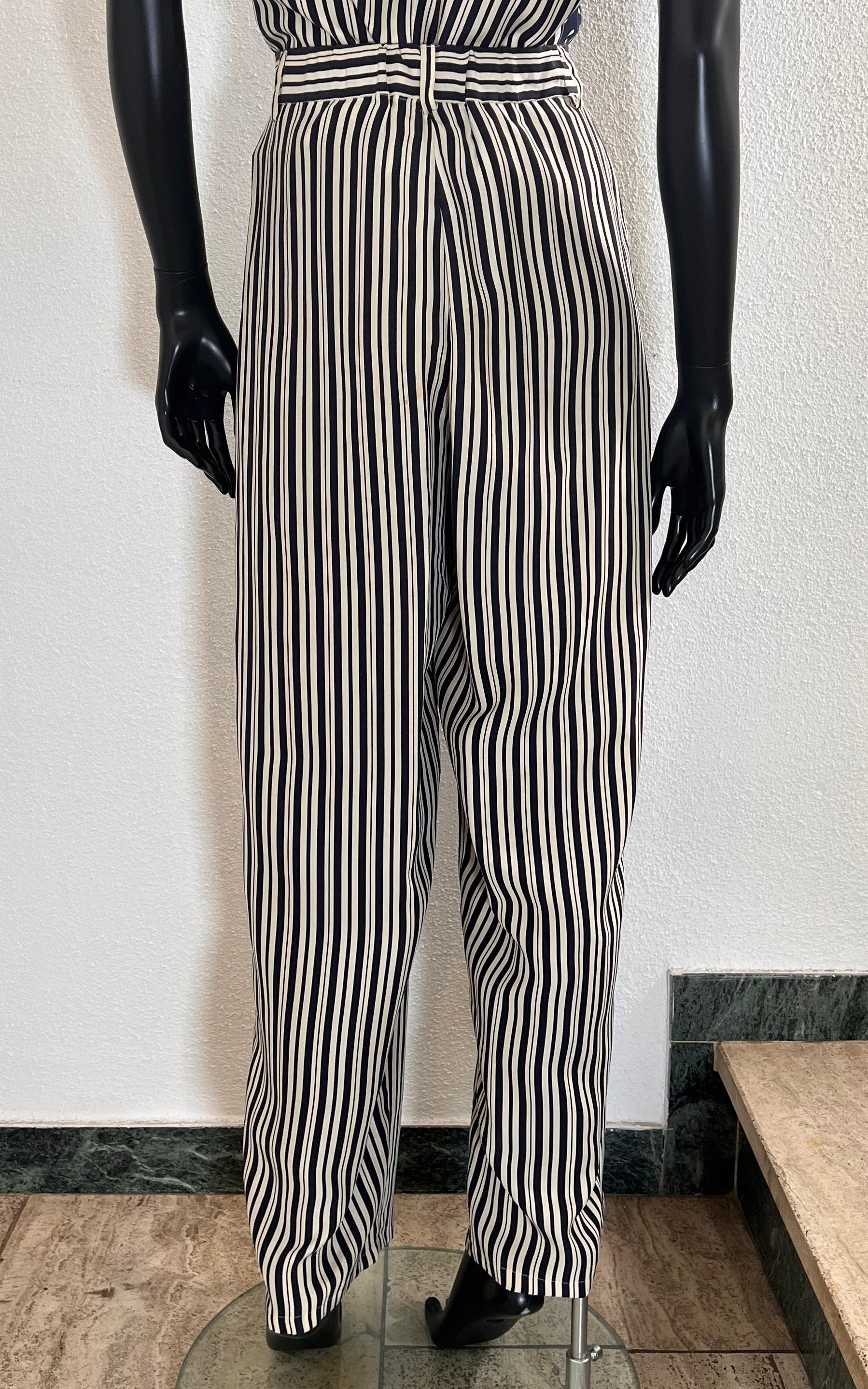 Completo vintage in seta Zapa anni '90 in 2 pezzi
