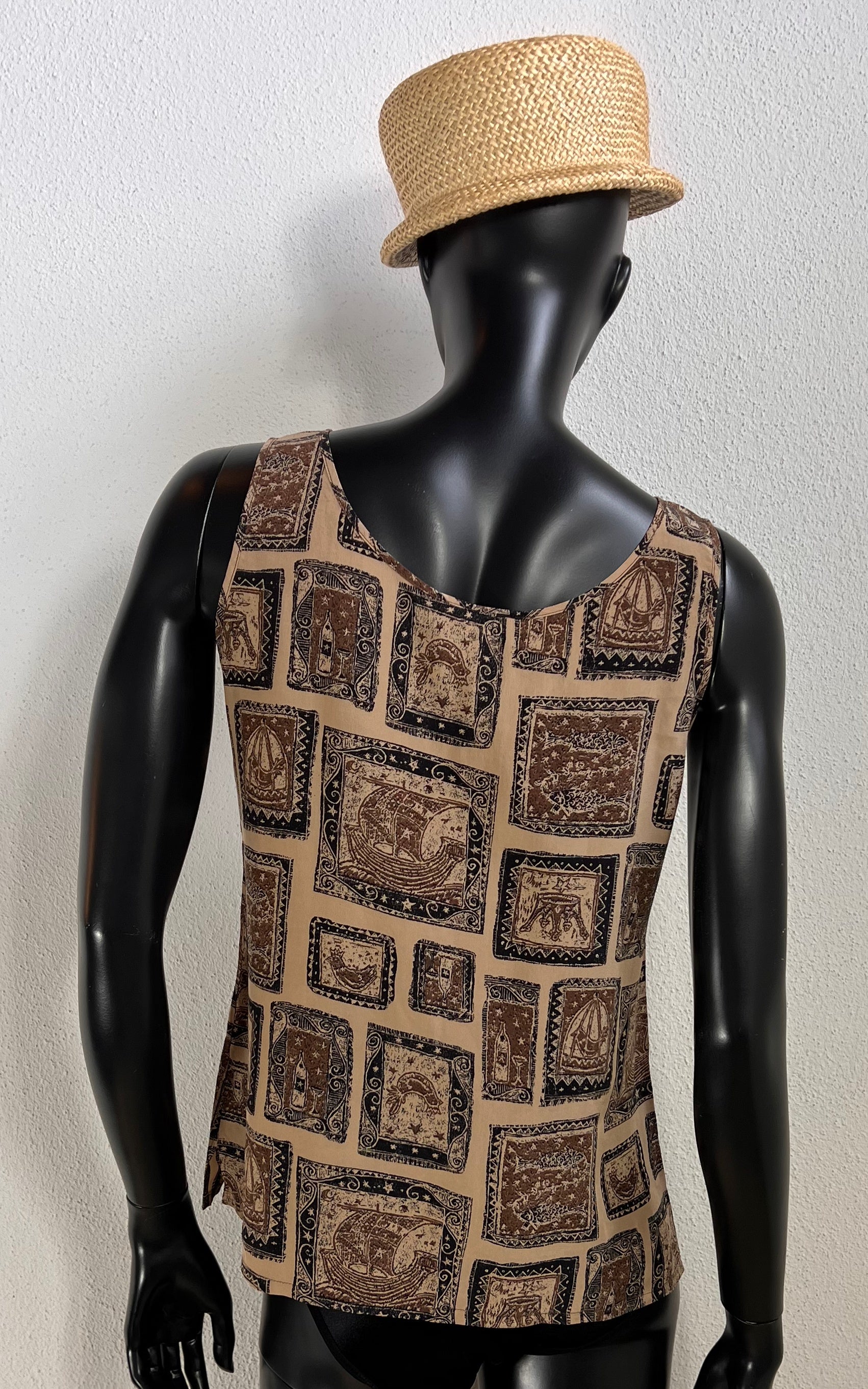 Vintage 90s Laurel Silk Top