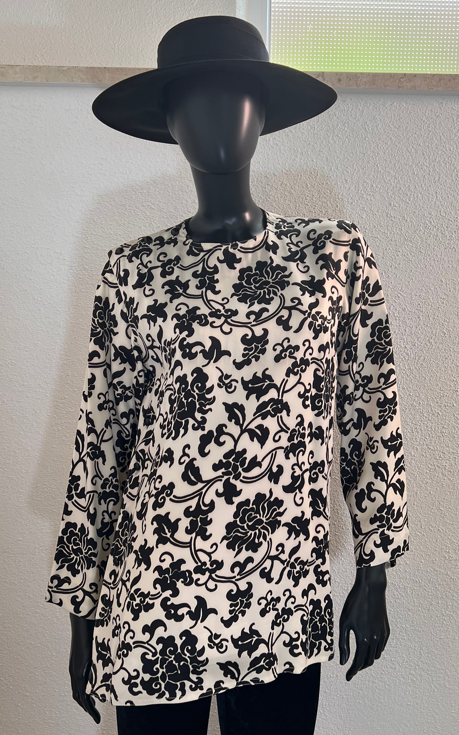Blusa lunga vintage Yves Saint Laurent
