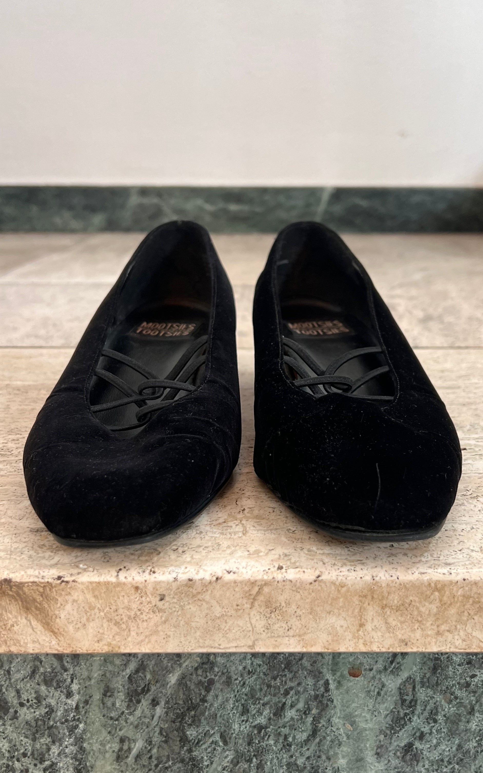 Ballerine vintage in velluto Mootsie Tootsie 41