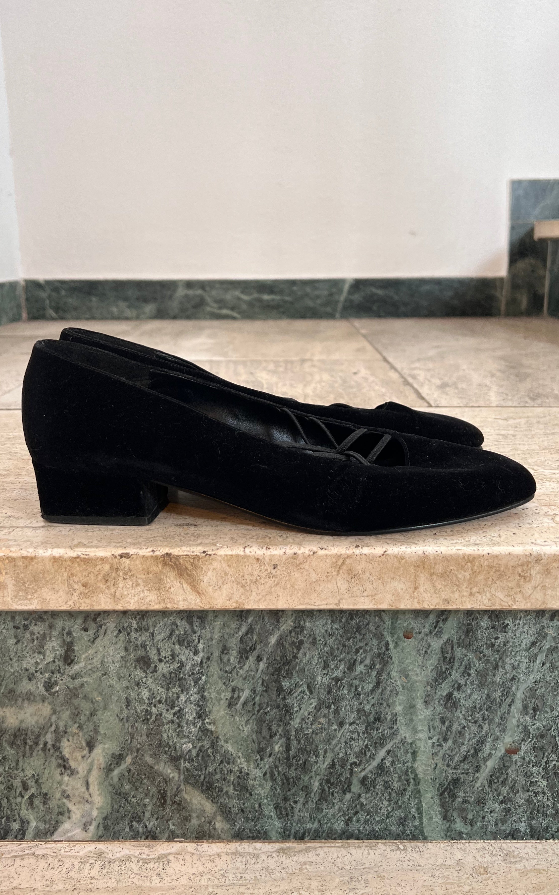 Ballerine vintage in velluto Mootsie Tootsie 41
