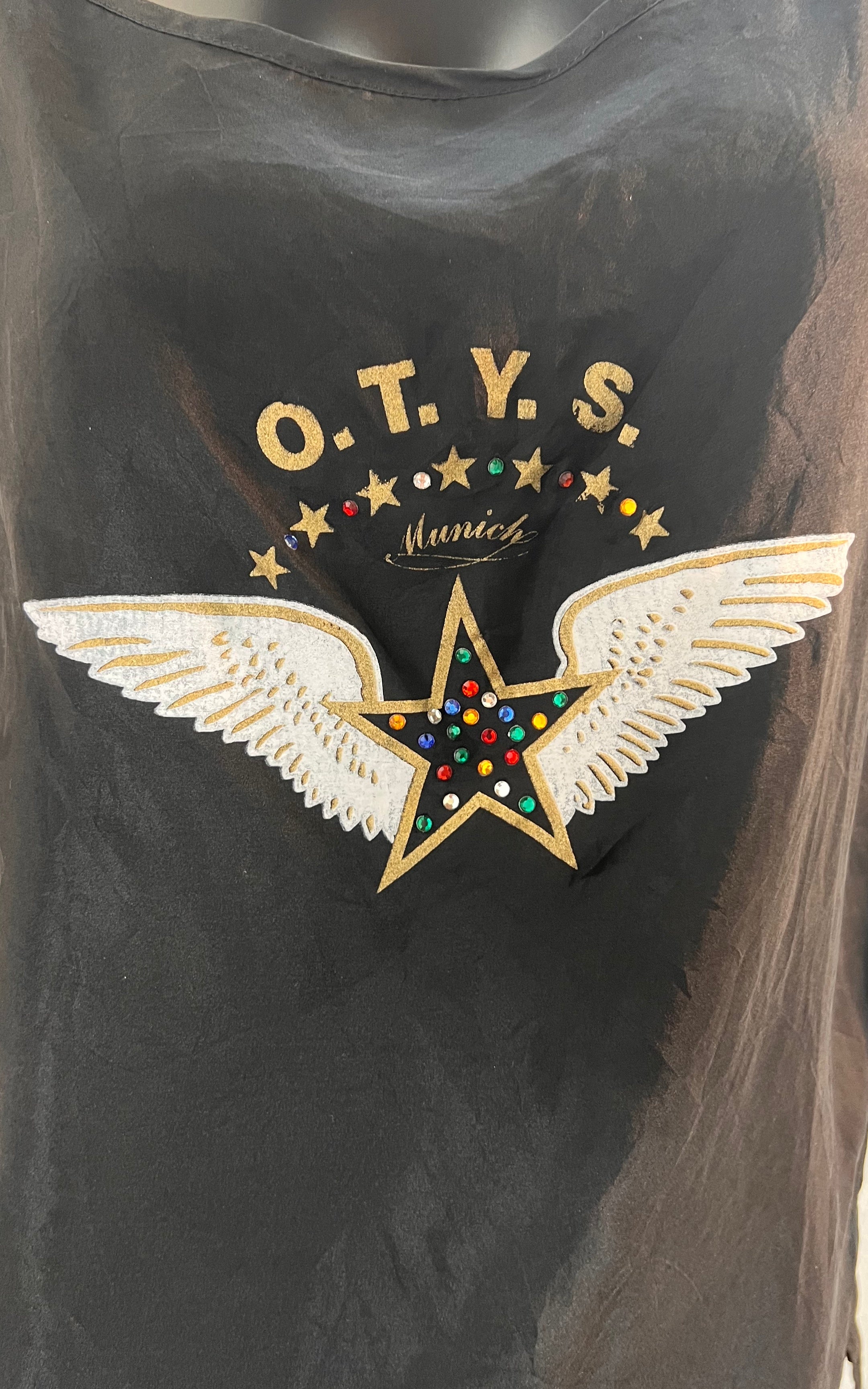 Top in seta vintage OTYS