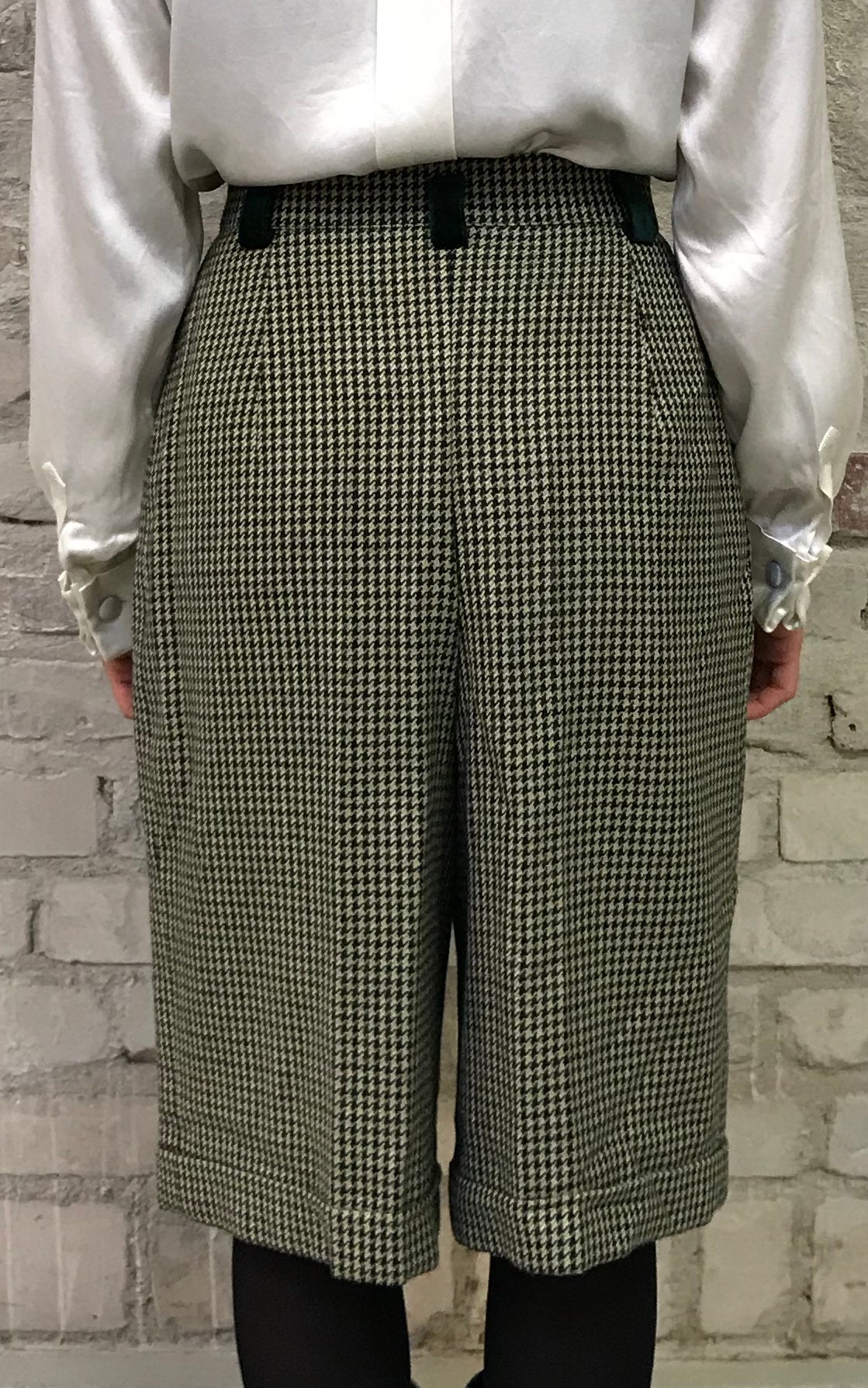 Coulotte vintage in lana Bardehle