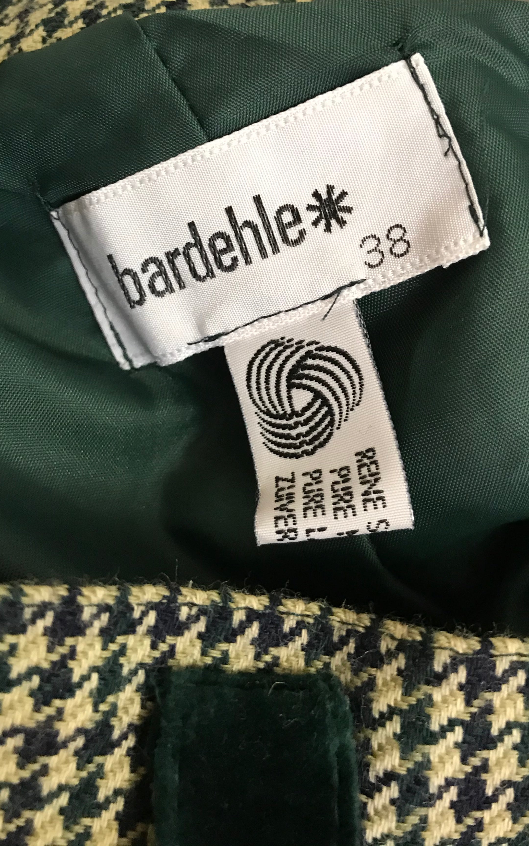 Coulotte vintage in lana Bardehle