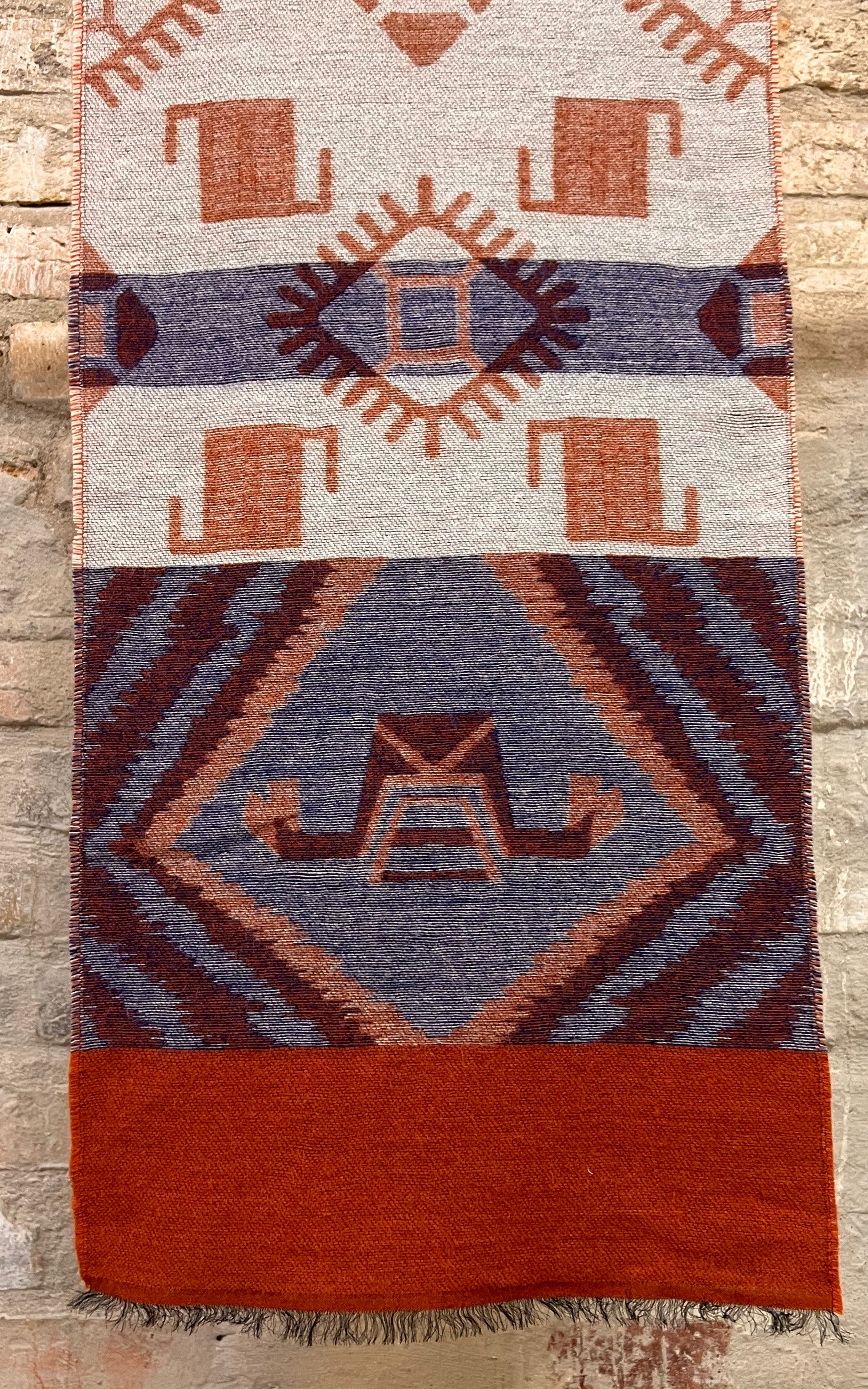 Sciarpa Ikat vintage anni '90