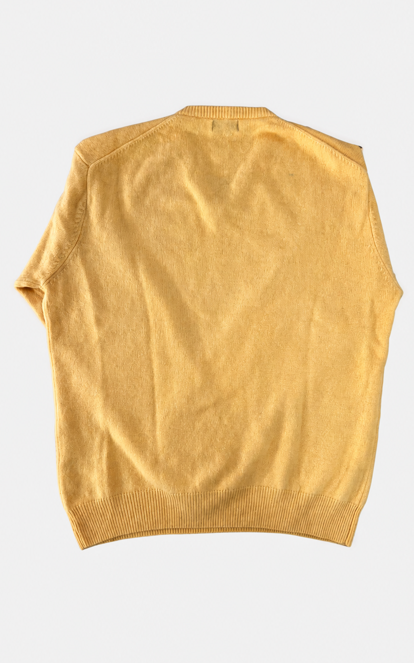 Vintage MENS GANT 100% Lambswool V-Neck Sweater – Size XL