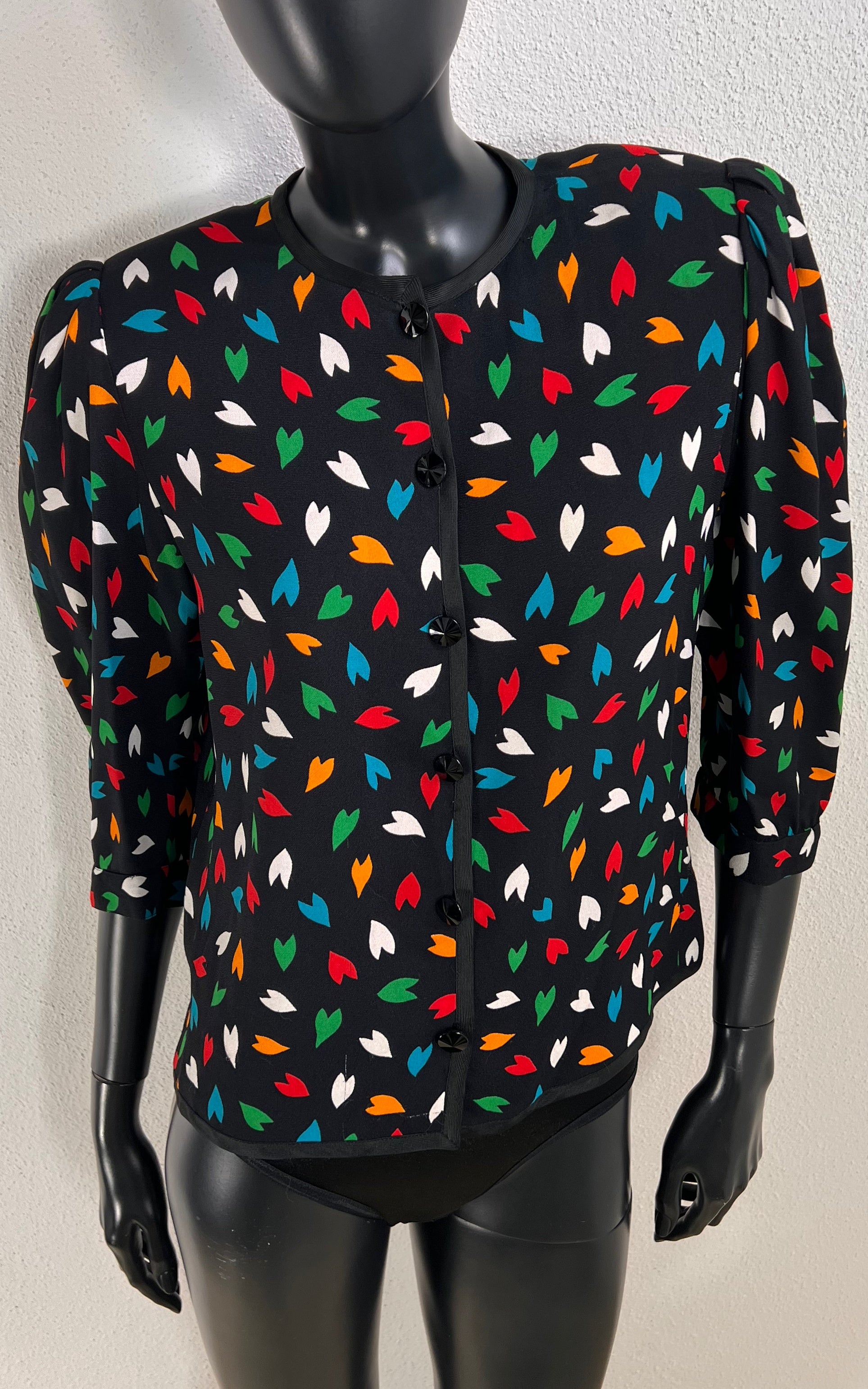 Vintage 1979 Yves Saint Laurent Silk Jacket