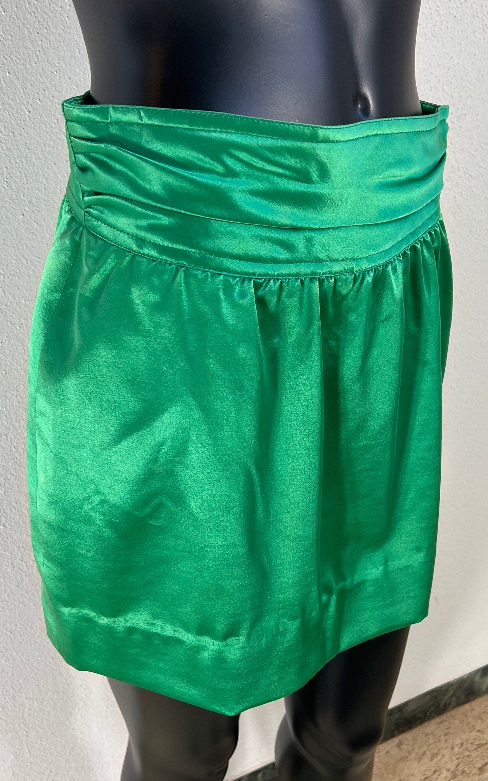 Vintage Escada Silk Mini Skirt