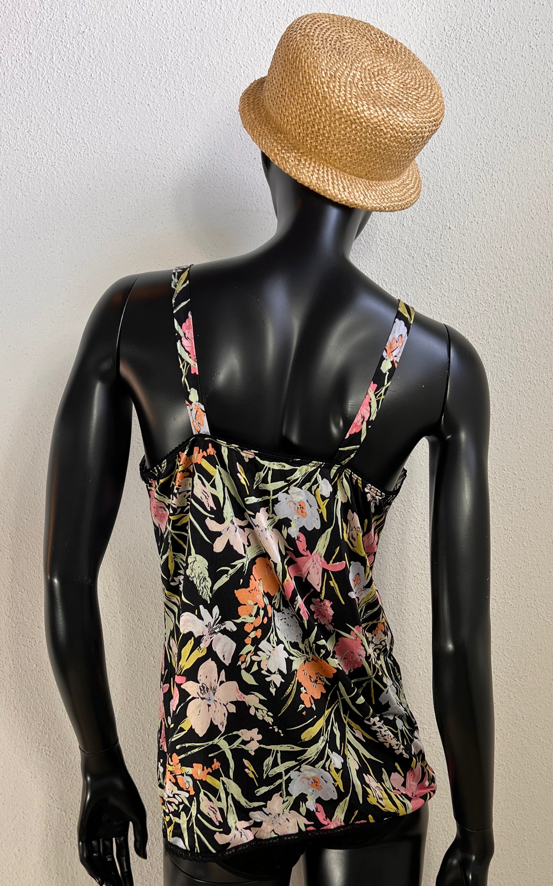 Vintage Floral Lingerie Top