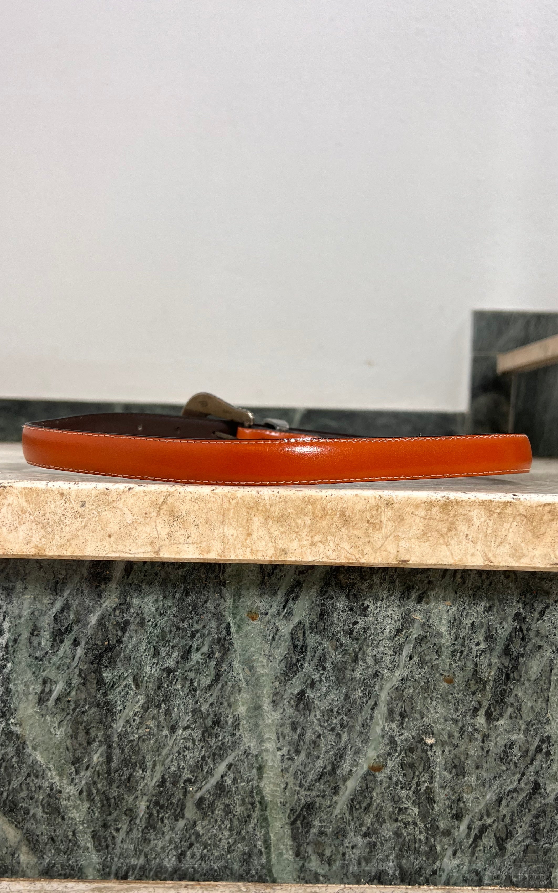 Vintage Western Leather Belt
