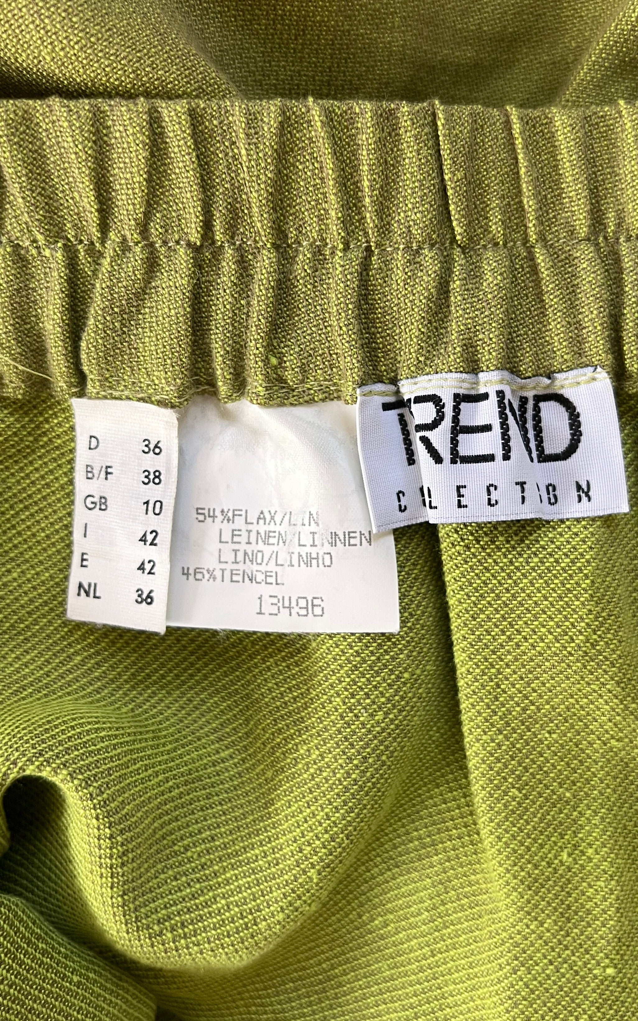 Pantaloni di lino vintage anni '90