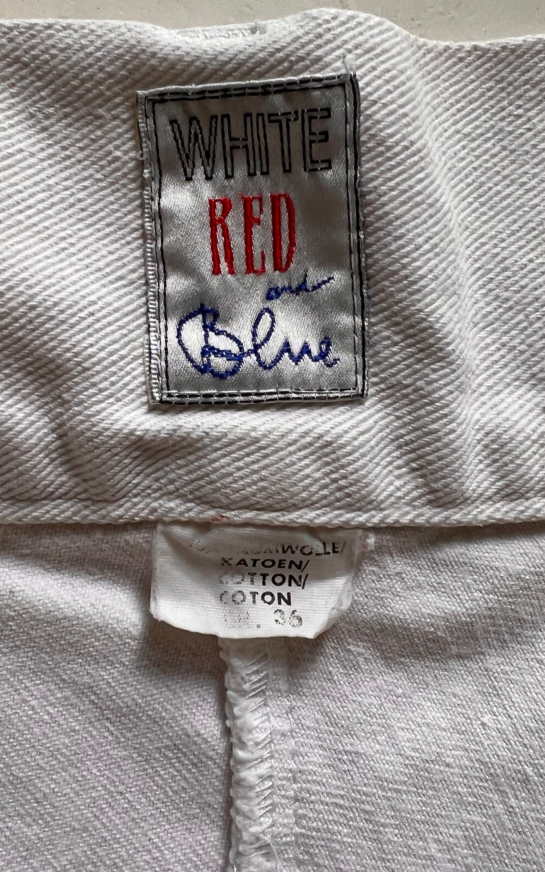 Pantaloncini vintage a vita alta