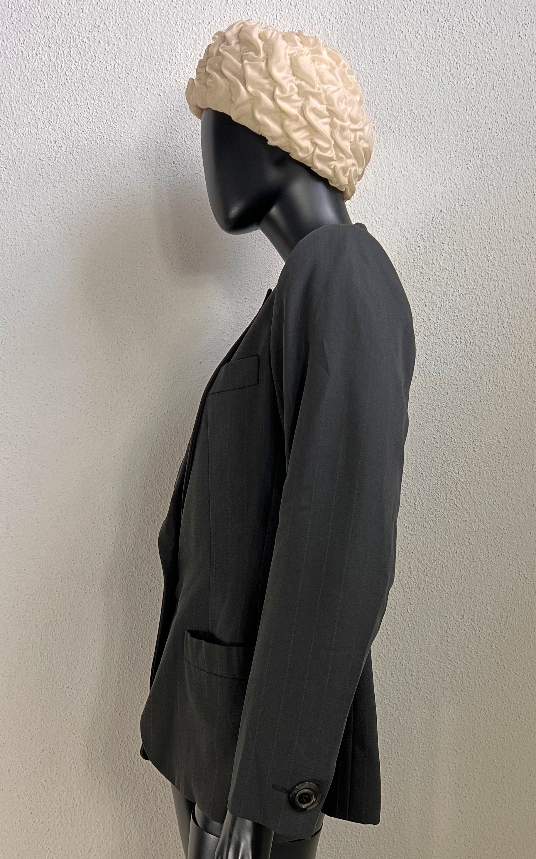 Vintage Yves Saint Laurent Rive Gauche Pinstripe Wool Blazer
