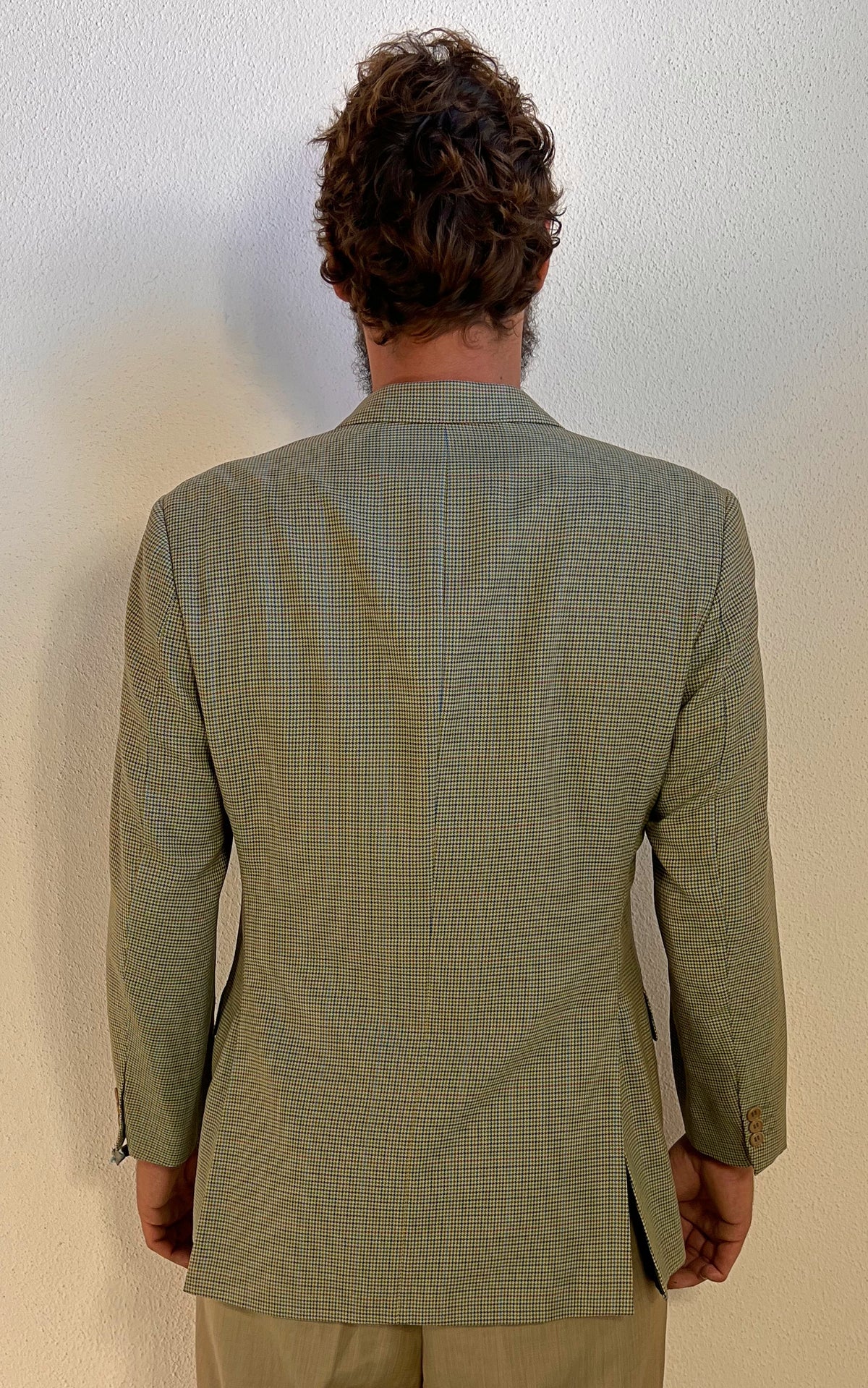 Vintage MENS Burberry “Bennet” Houndstooth Blazer
