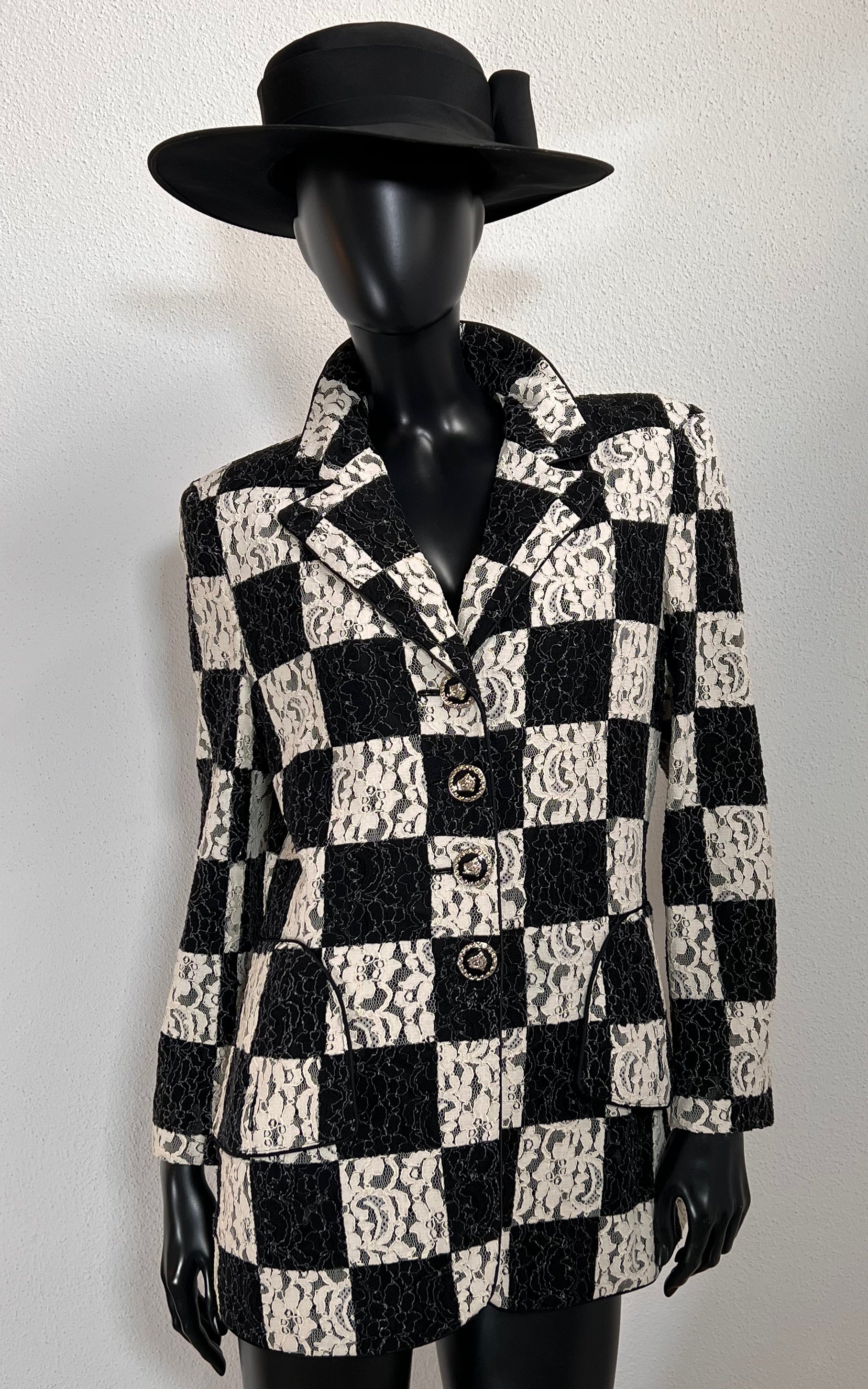 Blazer in pizzo Renzo vintage