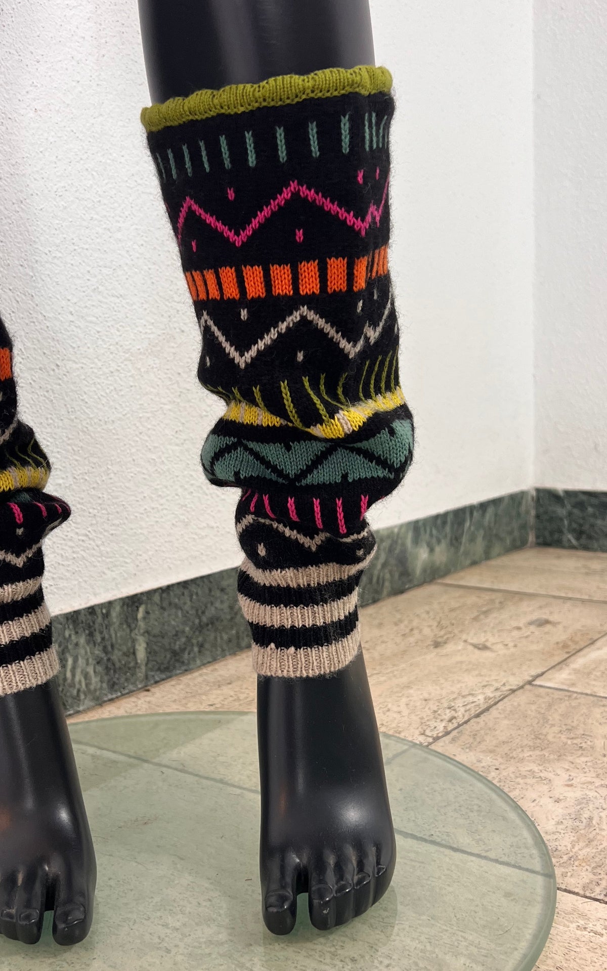 Gudrun Sjödén Multicoloured Knit Leg Warmers