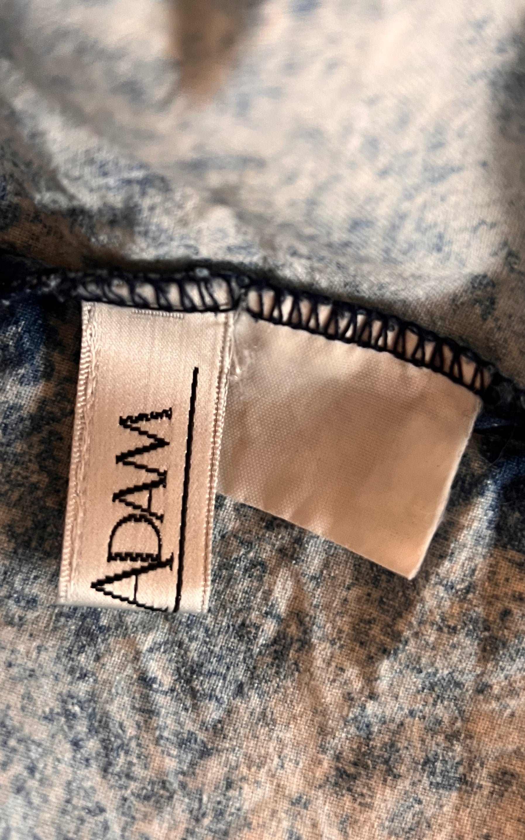 Vintage 80s Michel Adam Acid Wash Miami Shirt
