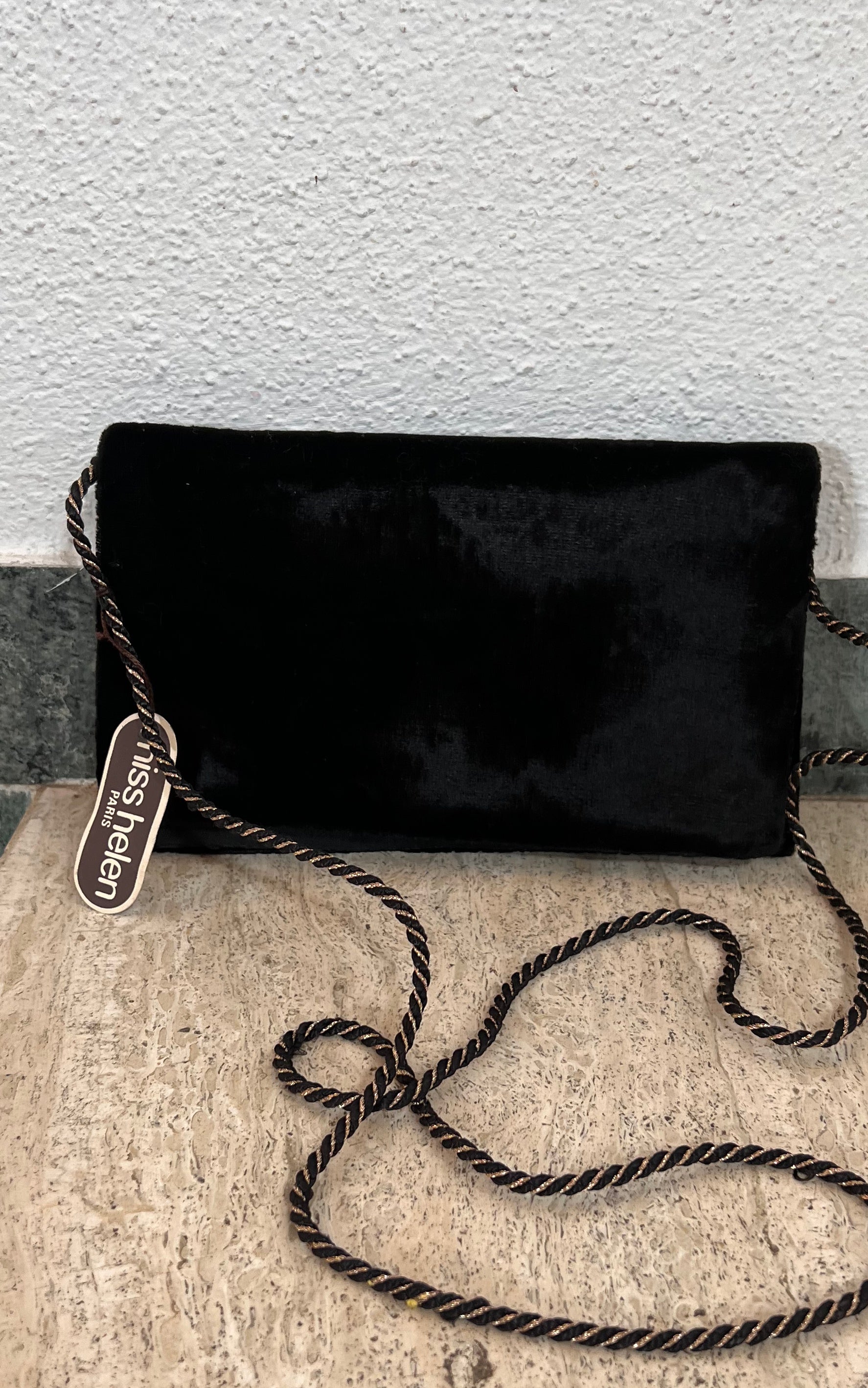 Borsa da sera vintage in velluto
