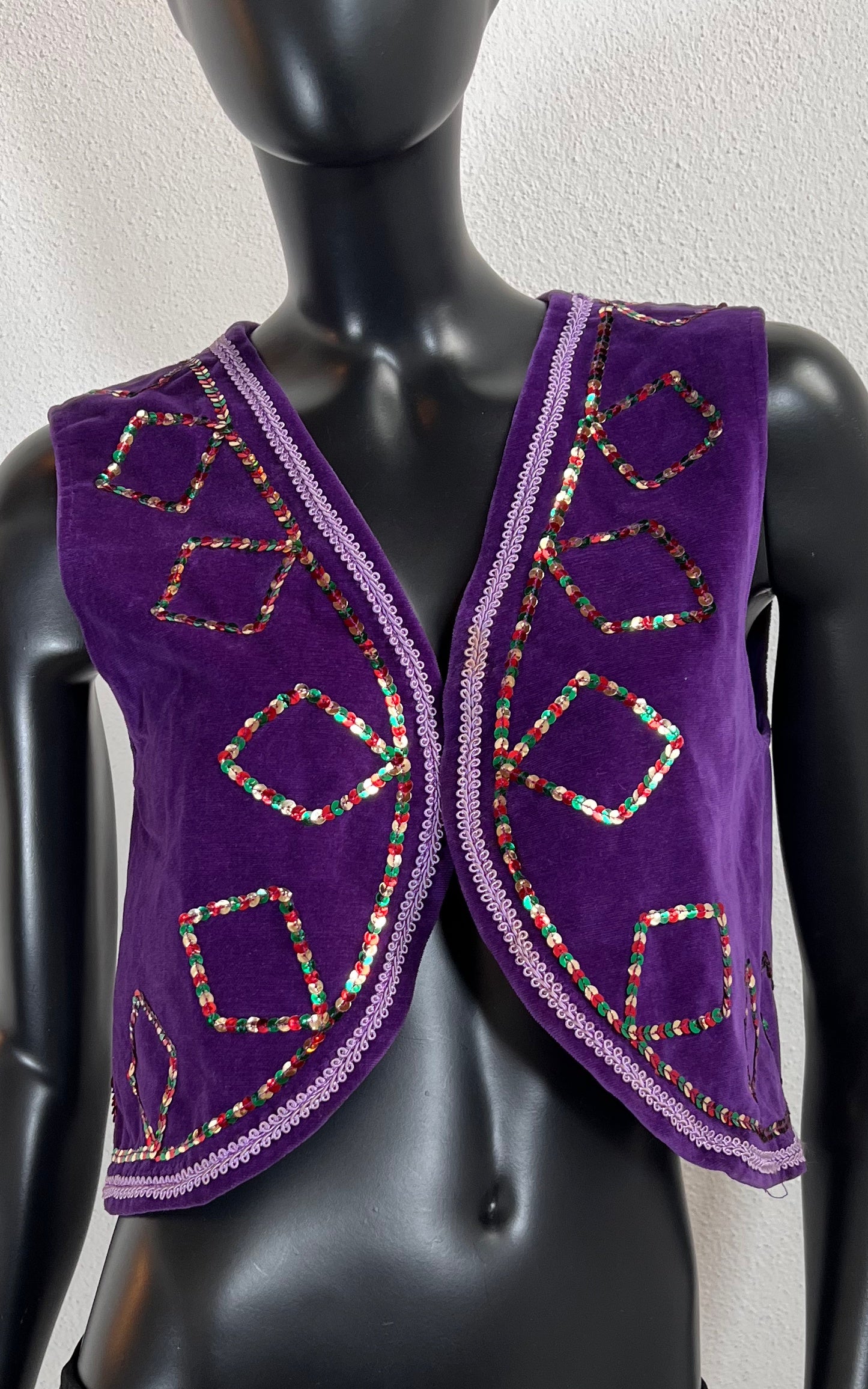 Gilet in velluto vintage