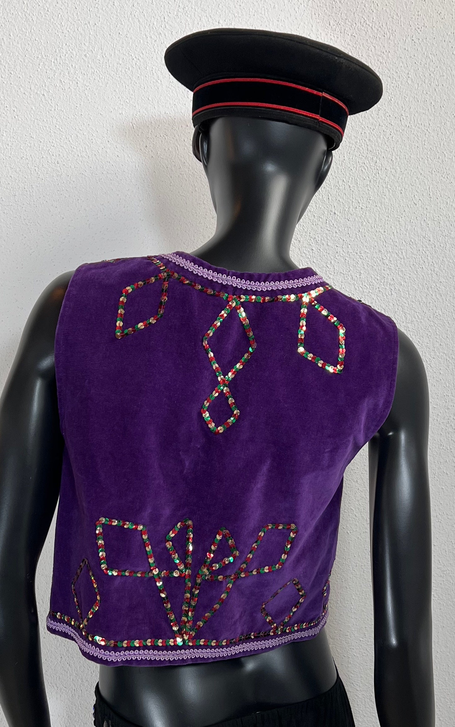 Gilet in velluto vintage