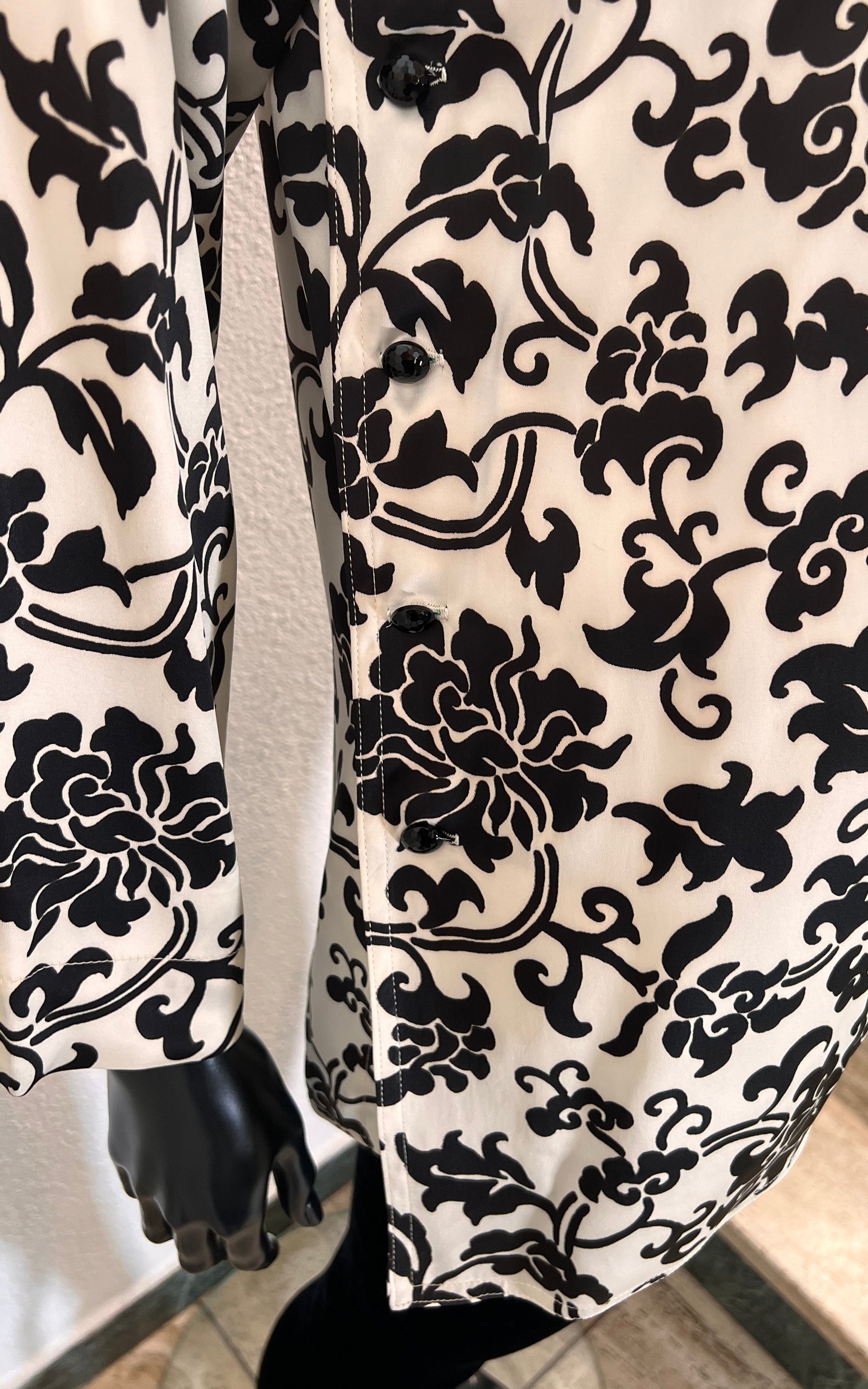 Blusa lunga vintage Yves Saint Laurent