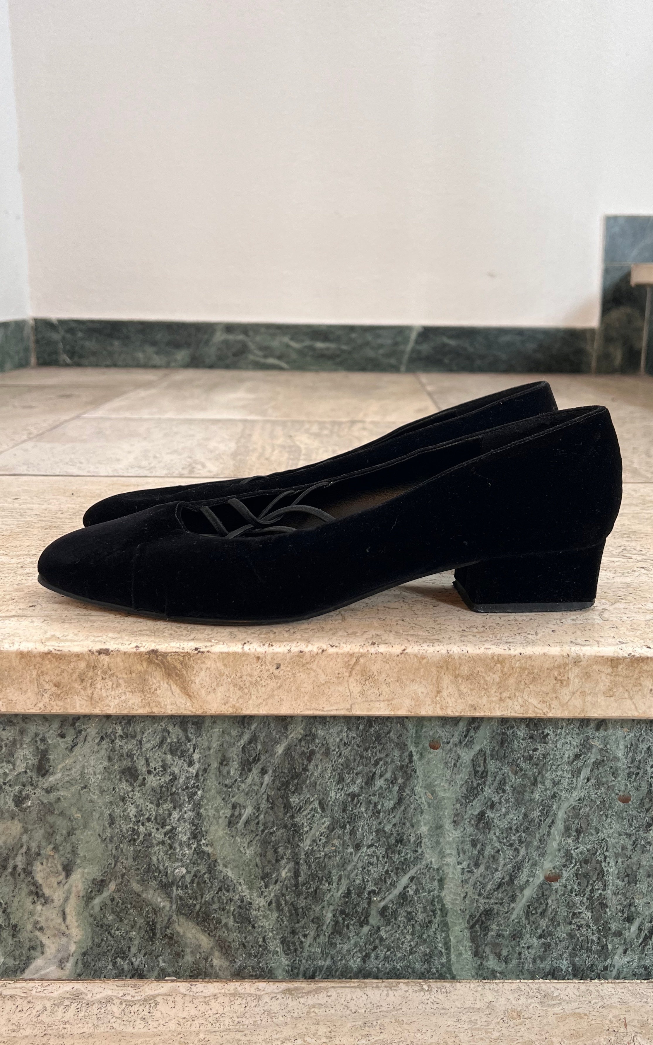 Ballerine vintage in velluto Mootsie Tootsie 41