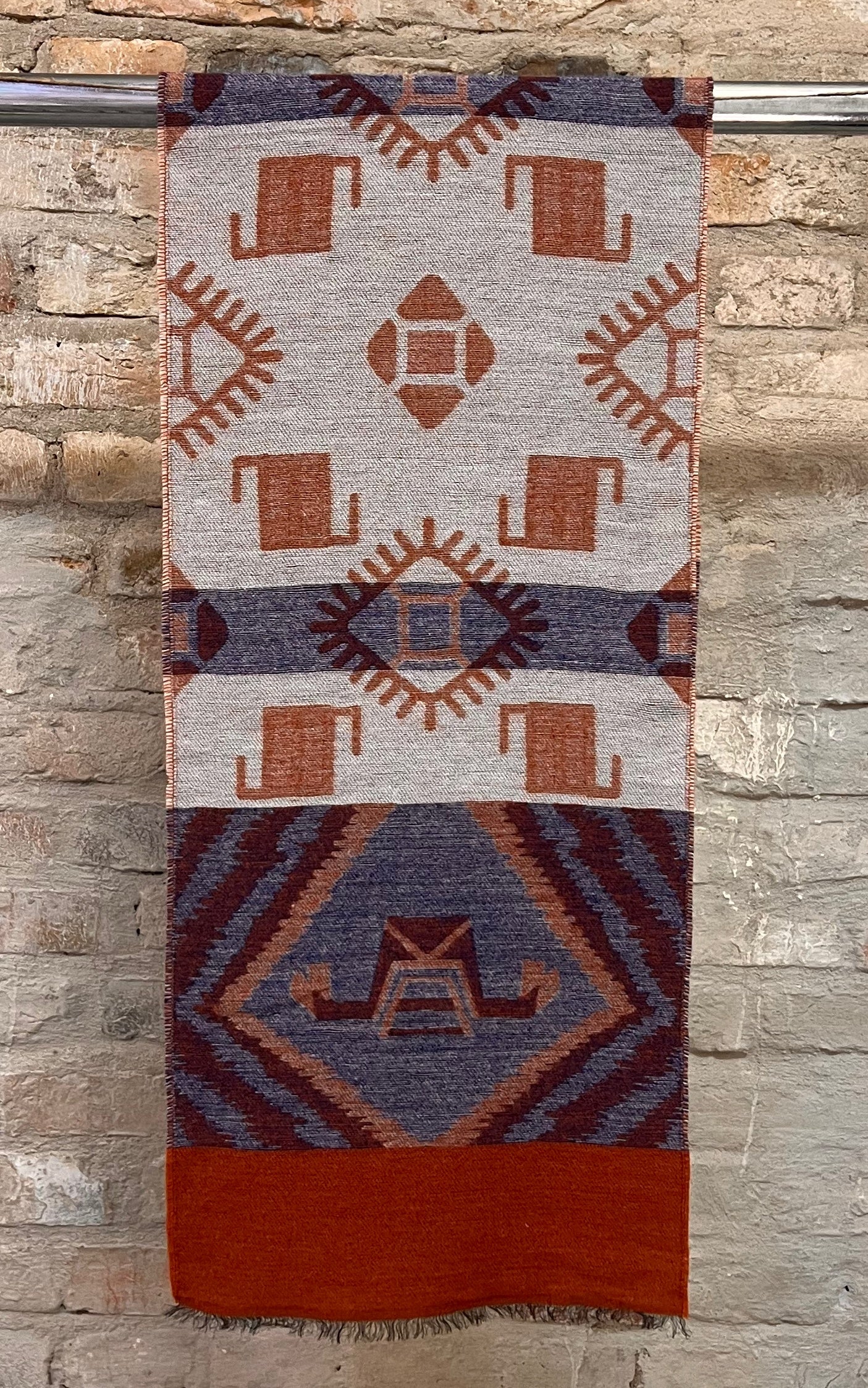 Sciarpa Ikat vintage anni '90